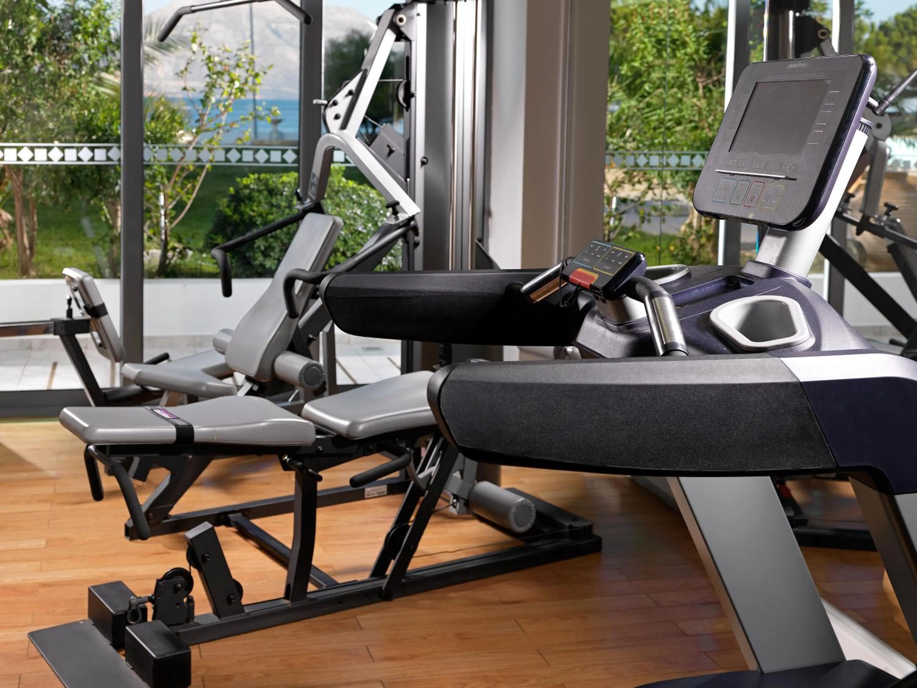 Fitness centre/facilities in Airotel Achaia Beach