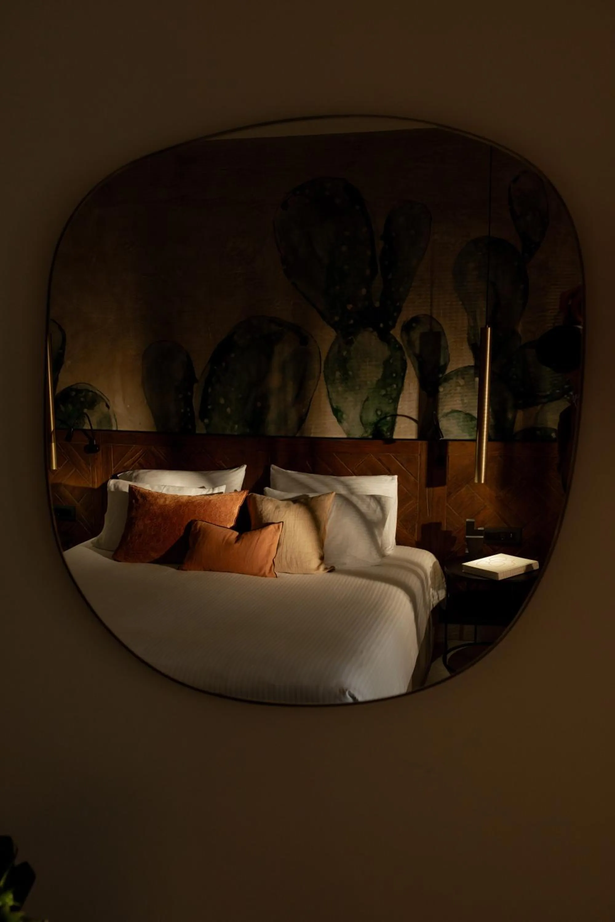 Bed in Phāea Cretan Malia, a Member of Design Hotels