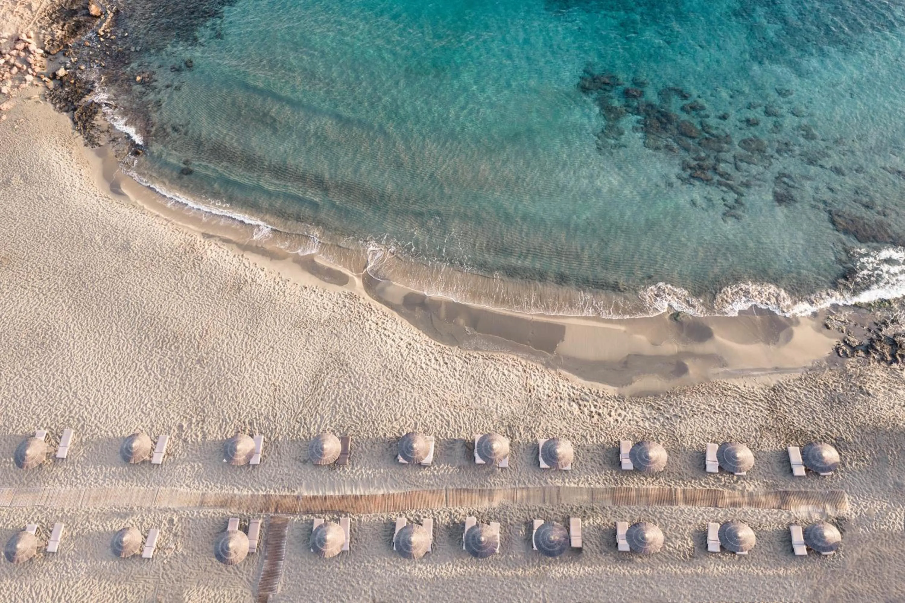 Beach in Phāea Cretan Malia, a Member of Design Hotels
