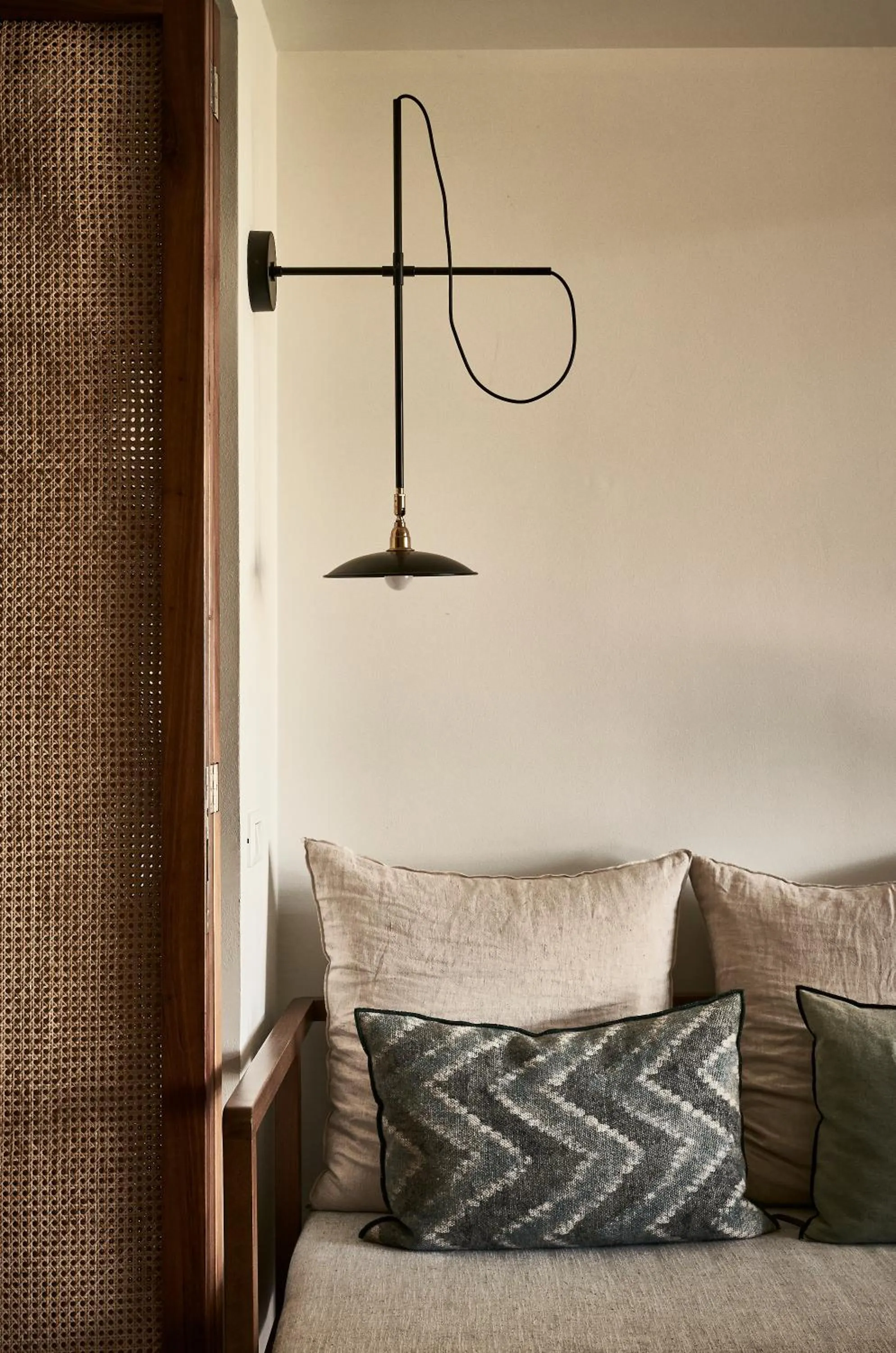 Living room in Phāea Cretan Malia, a Member of Design Hotels