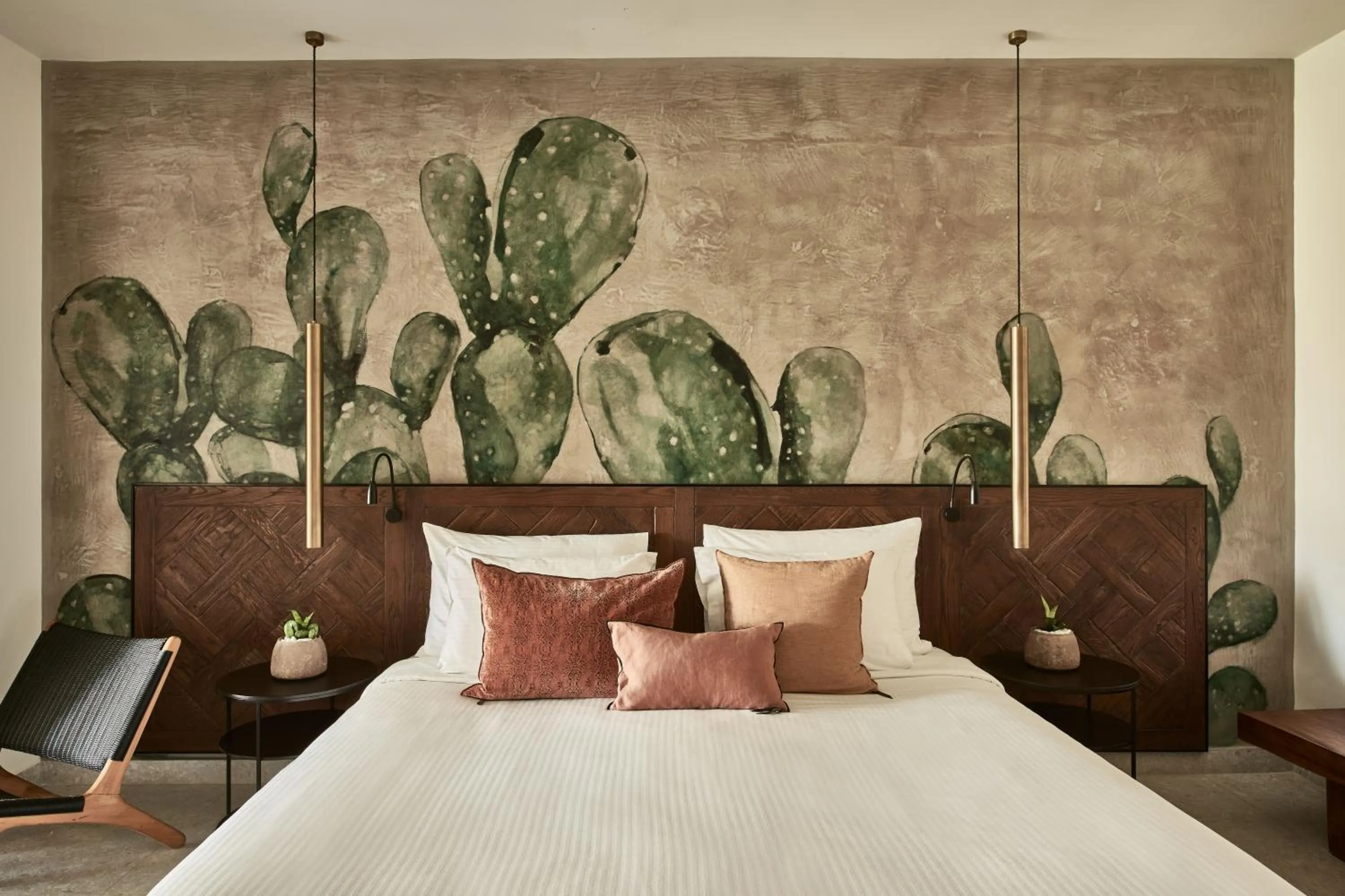 Bedroom, Bed in Phāea Cretan Malia, a Member of Design Hotels