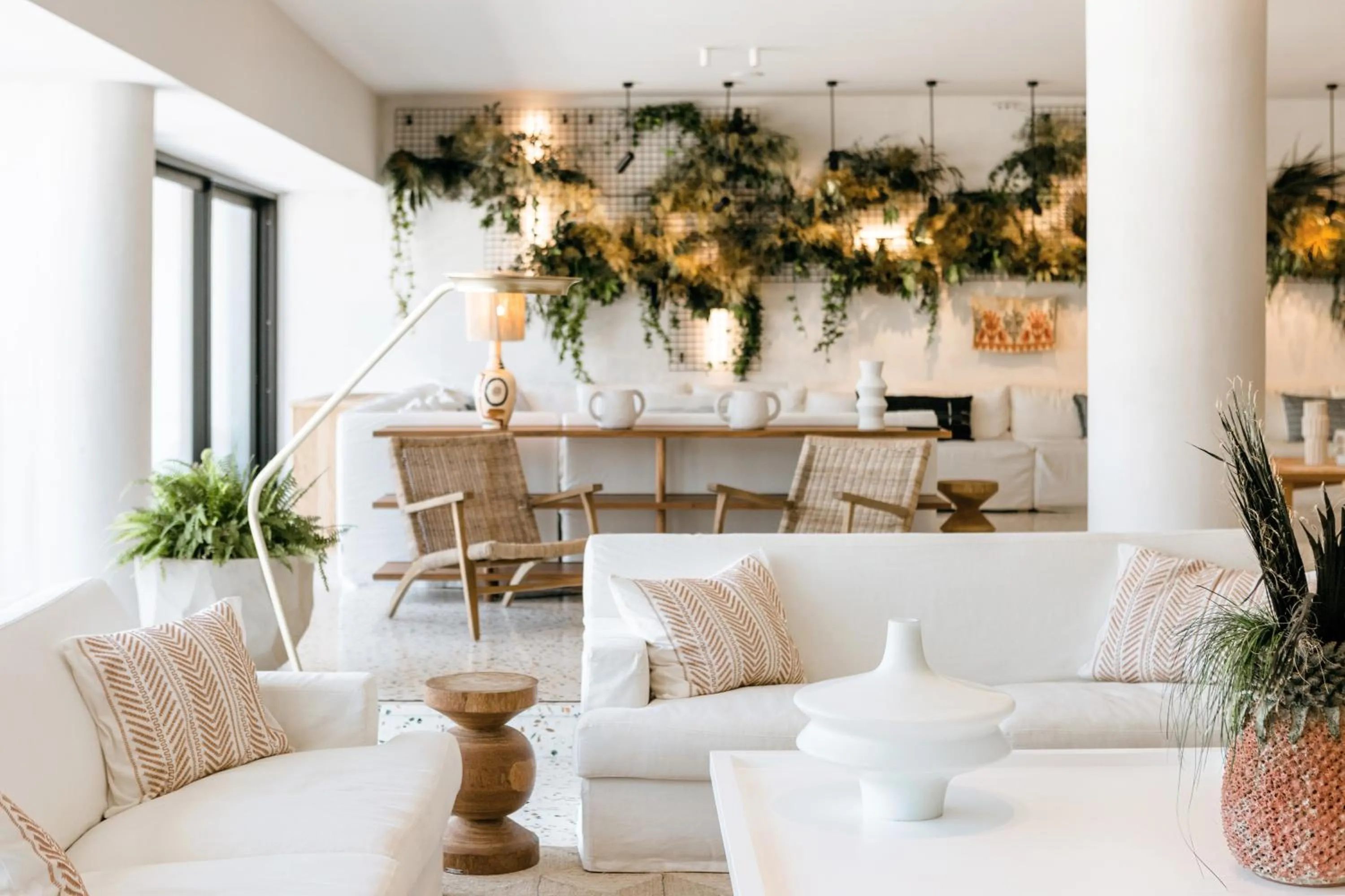 Lobby or reception in Phāea Cretan Malia, a Member of Design Hotels