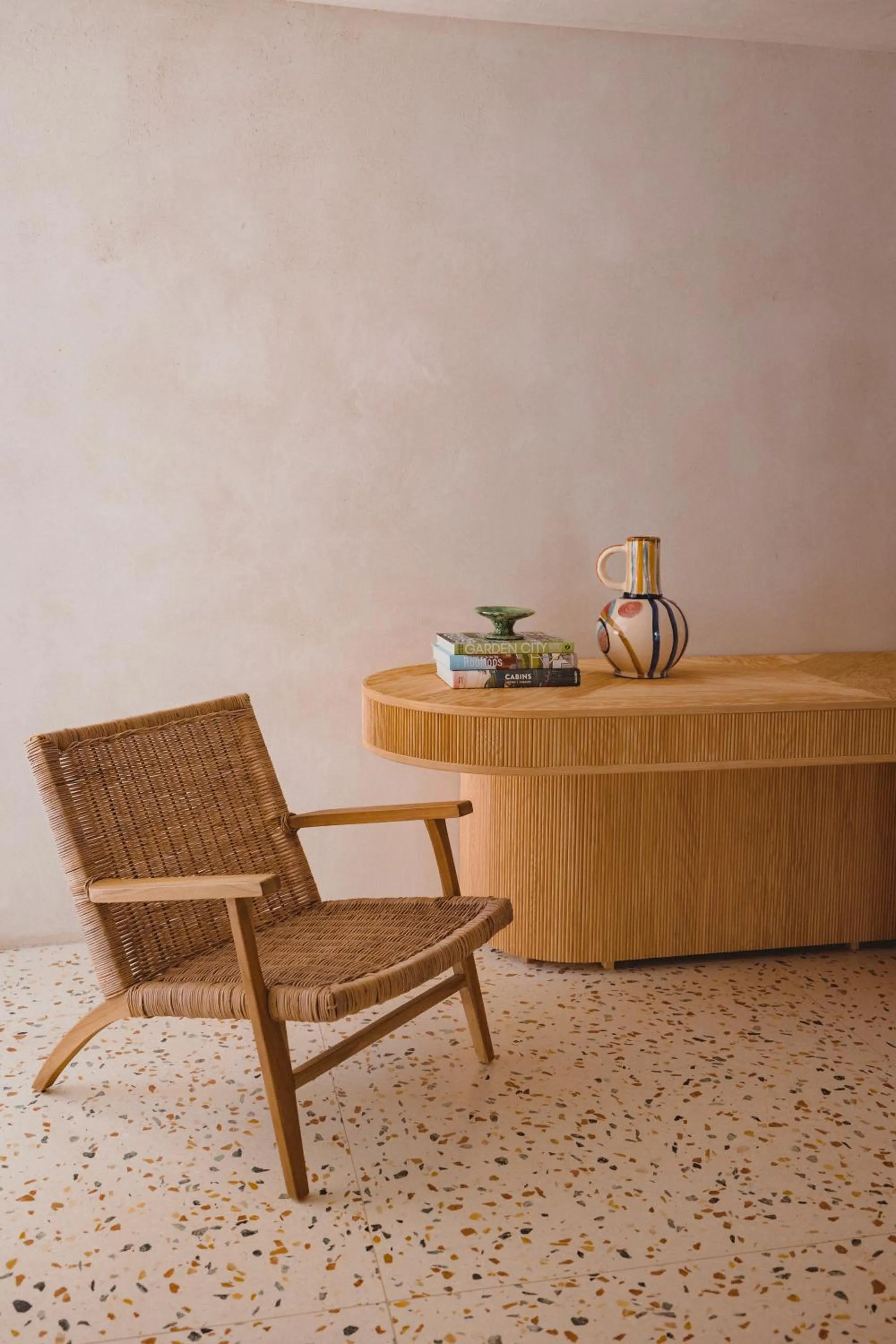 Lobby or reception in Phāea Cretan Malia, a Member of Design Hotels