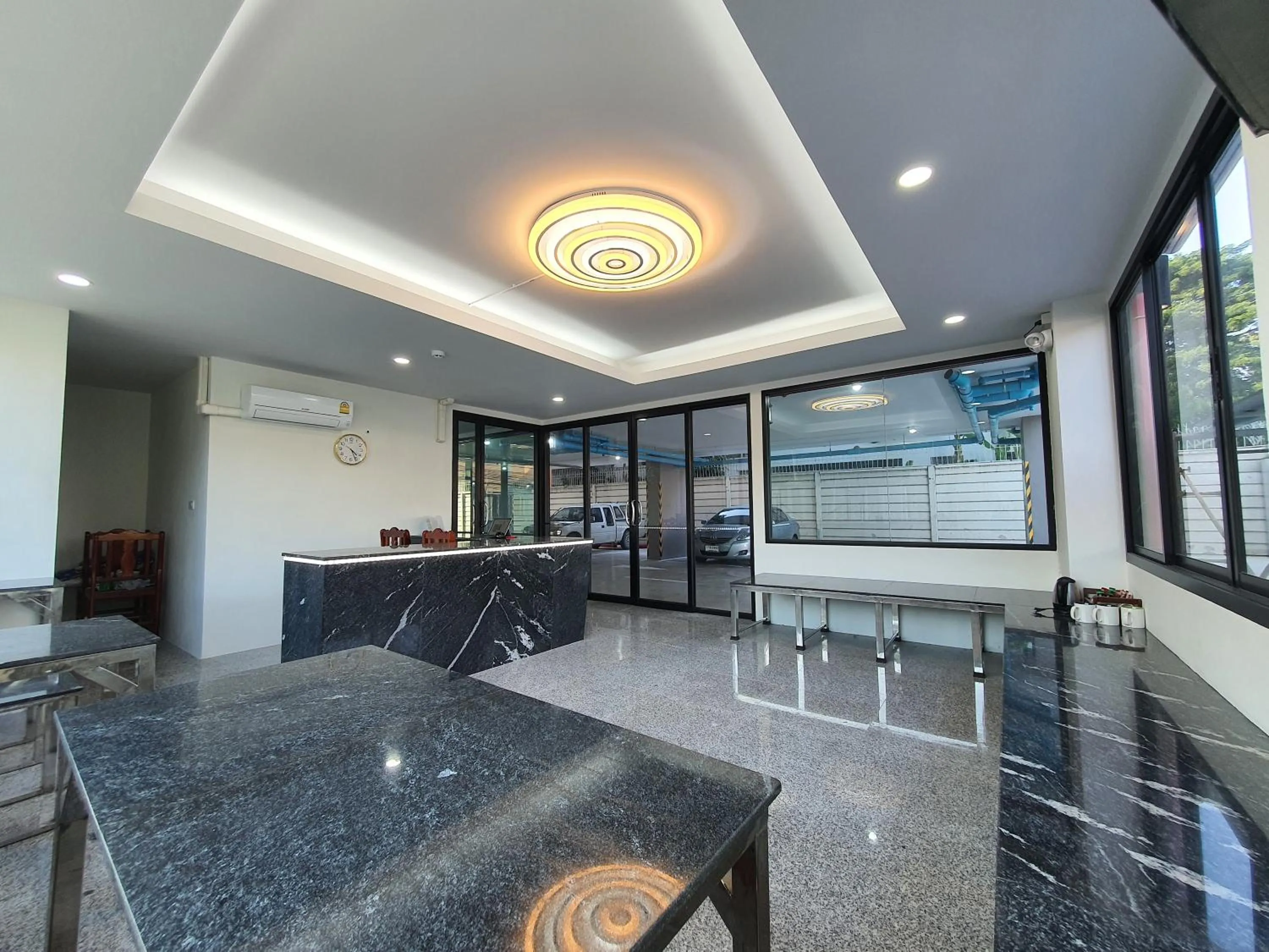 Living room in Siam Rama9 Hotel