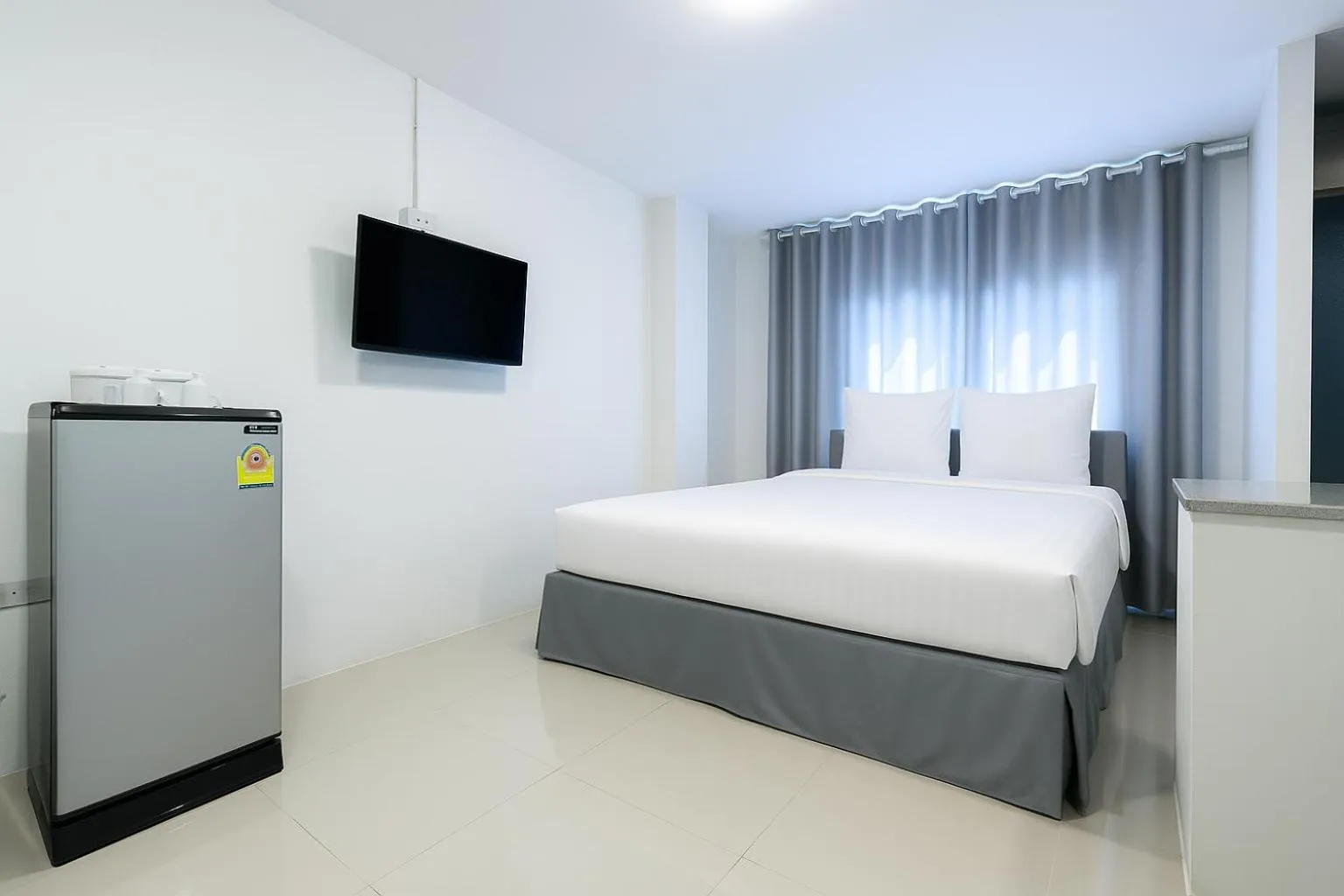 Bed in Siam Rama9 Hotel