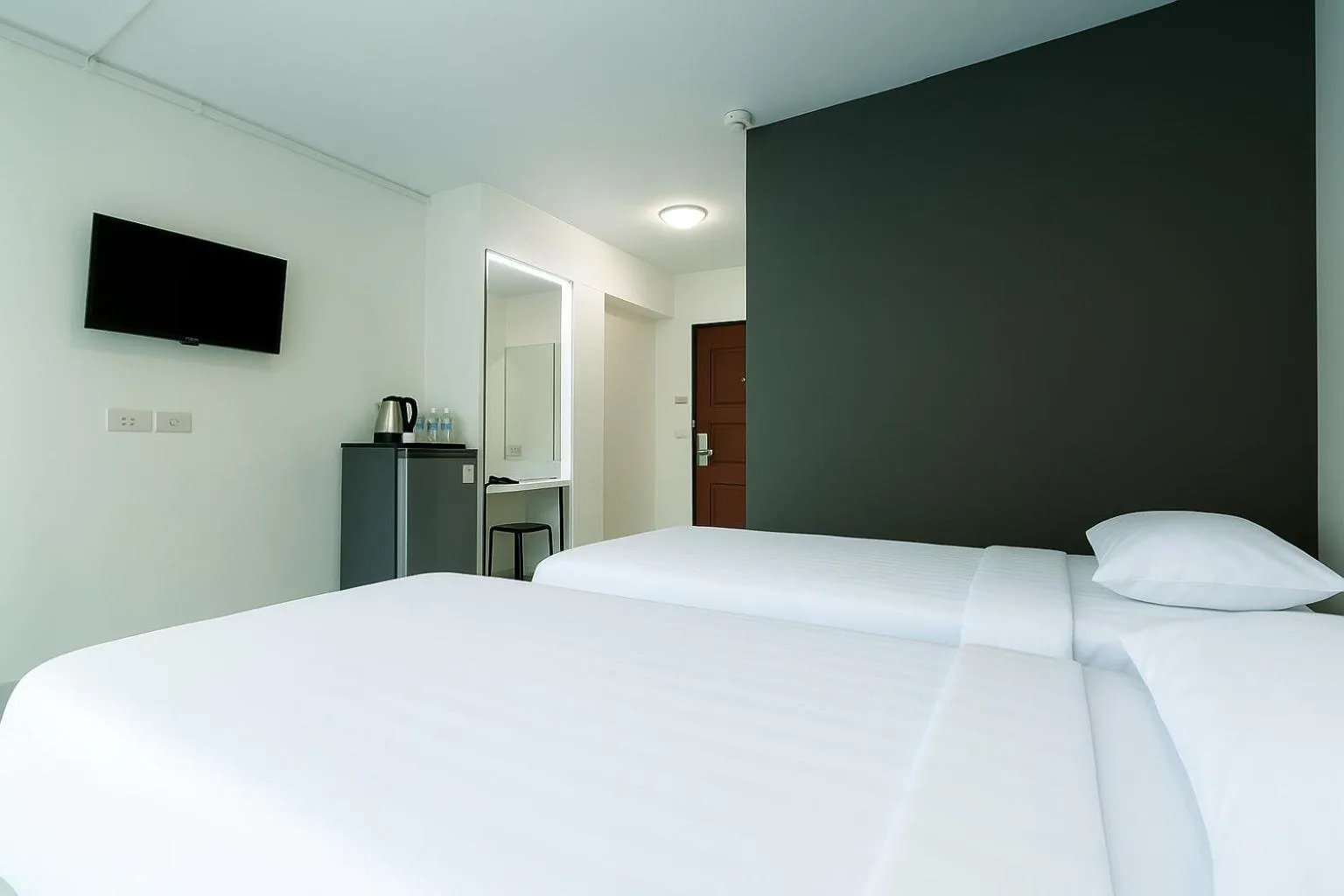 Bed in Siam Rama9 Hotel