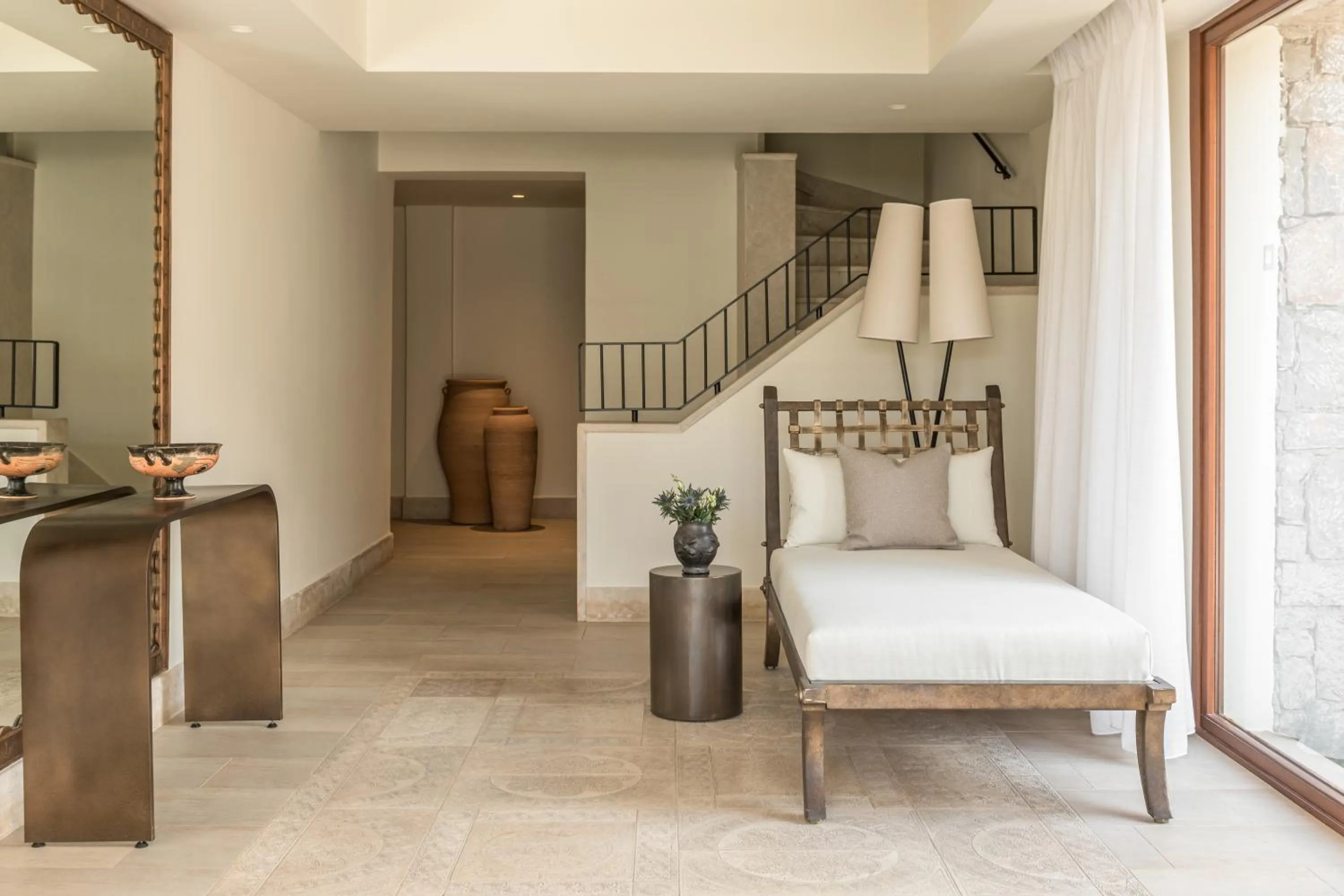 Living room in Phāea Blue - Small Luxury Hotels of the World