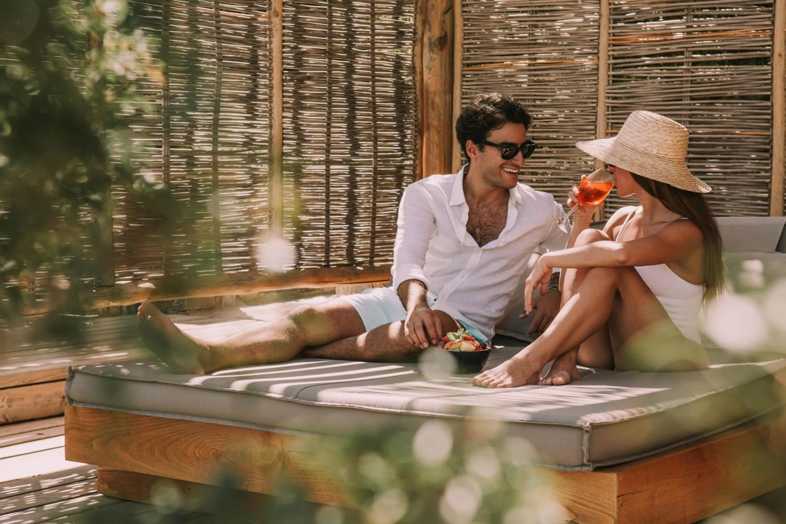 People in Phāea Blue - Small Luxury Hotels of the World