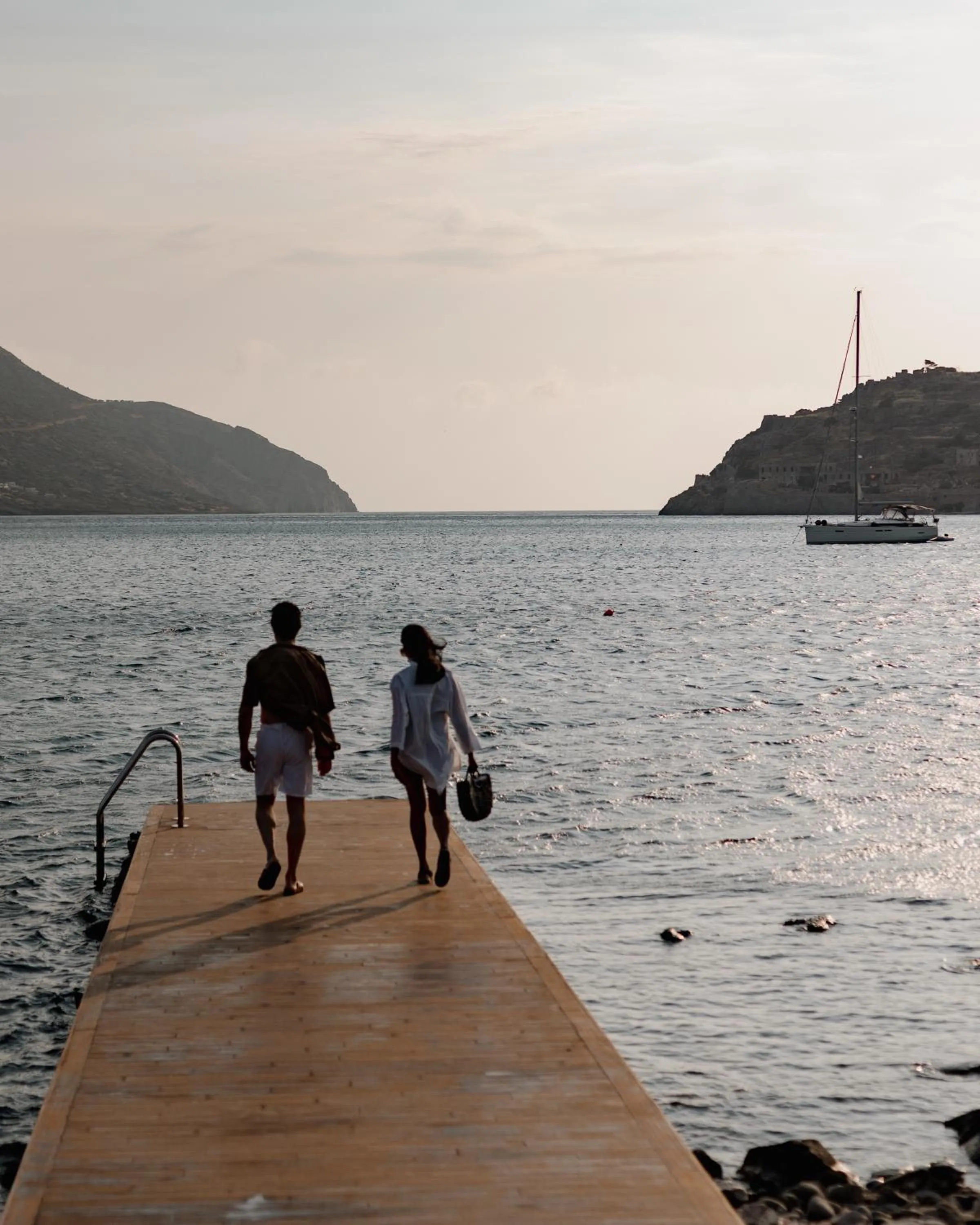 People in Phāea Blue - Small Luxury Hotels of the World