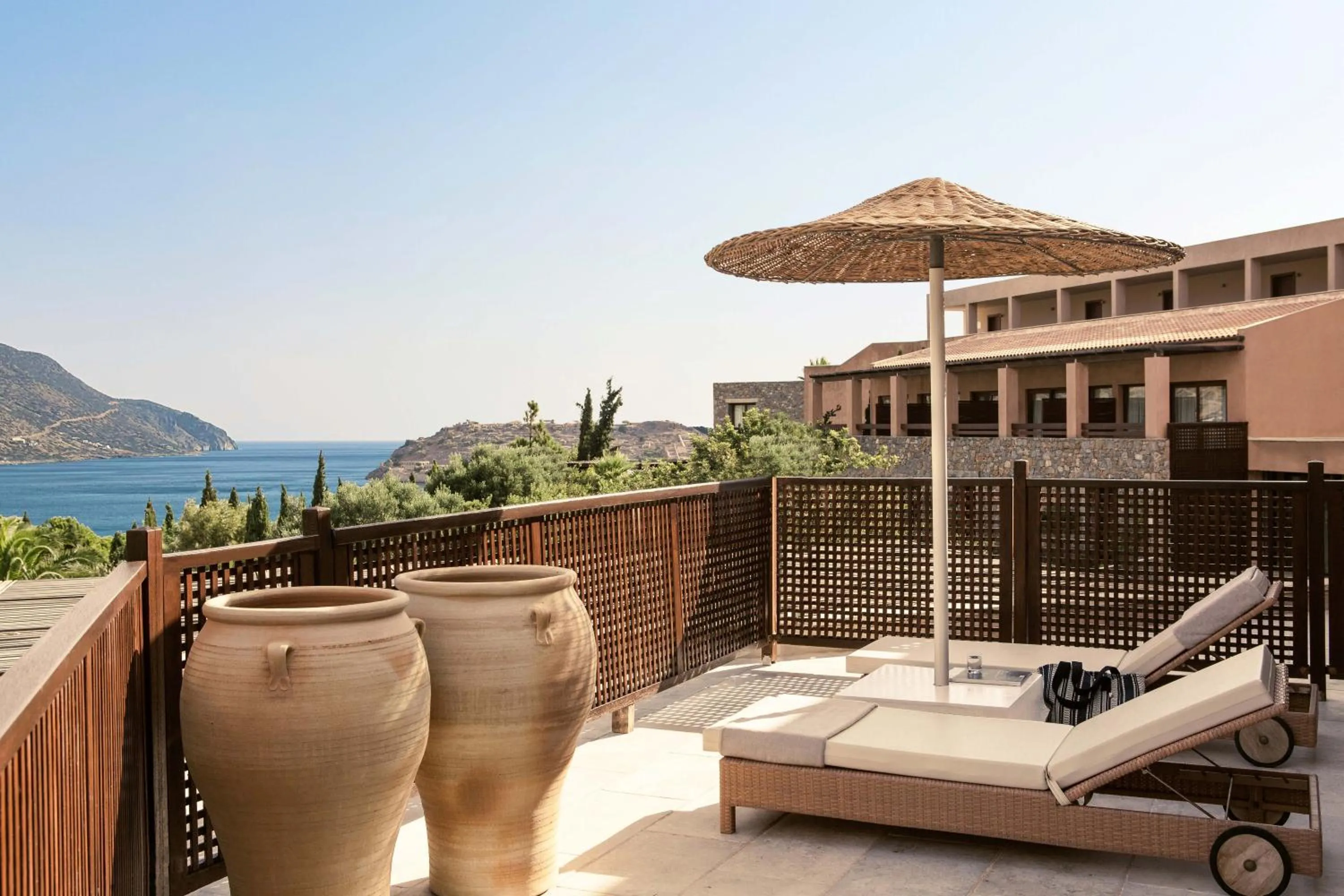 Balcony/Terrace in Phāea Blue - Small Luxury Hotels of the World
