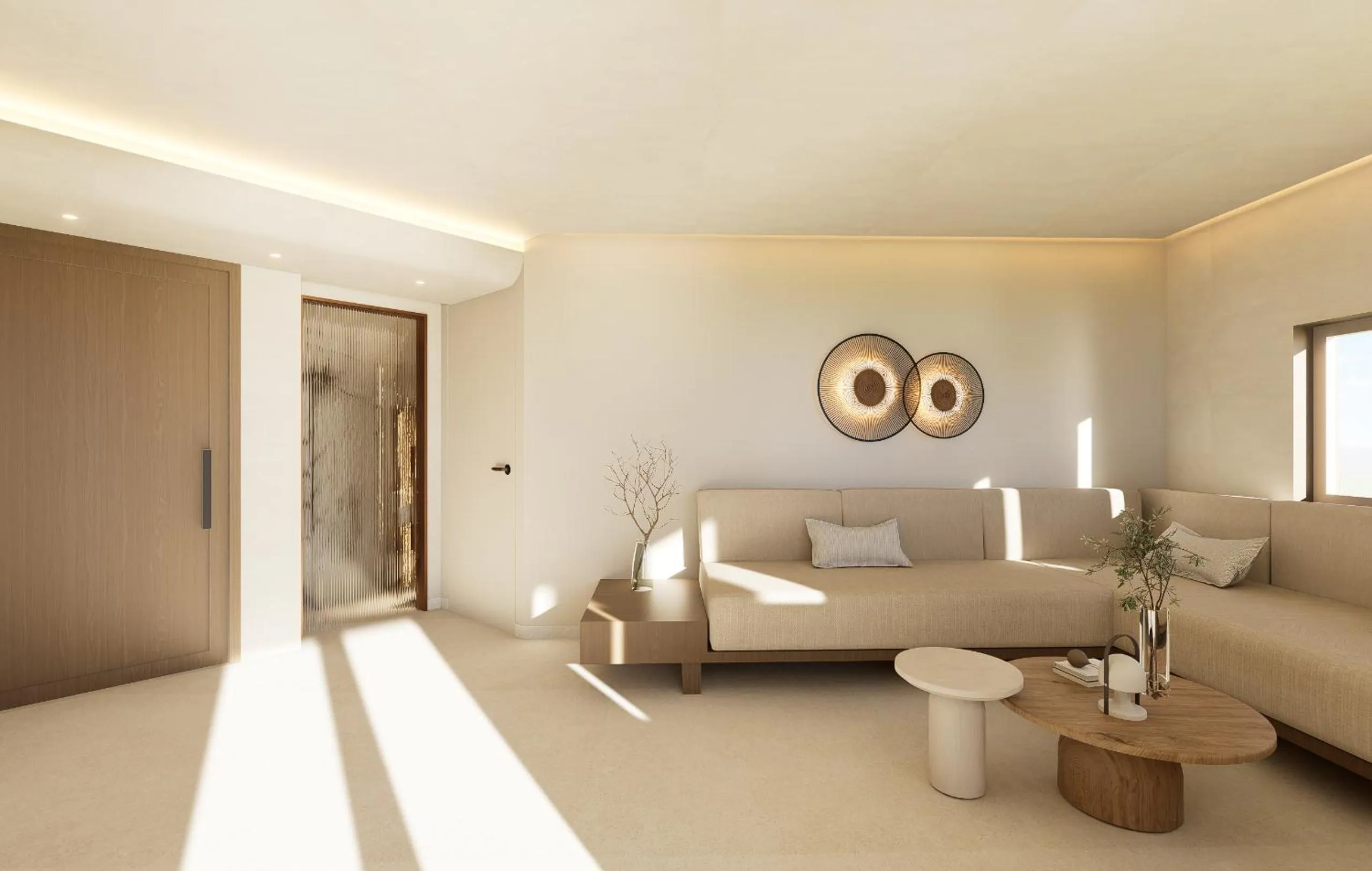 Seating area in Agapi Beach Resort Premium All Inclusive