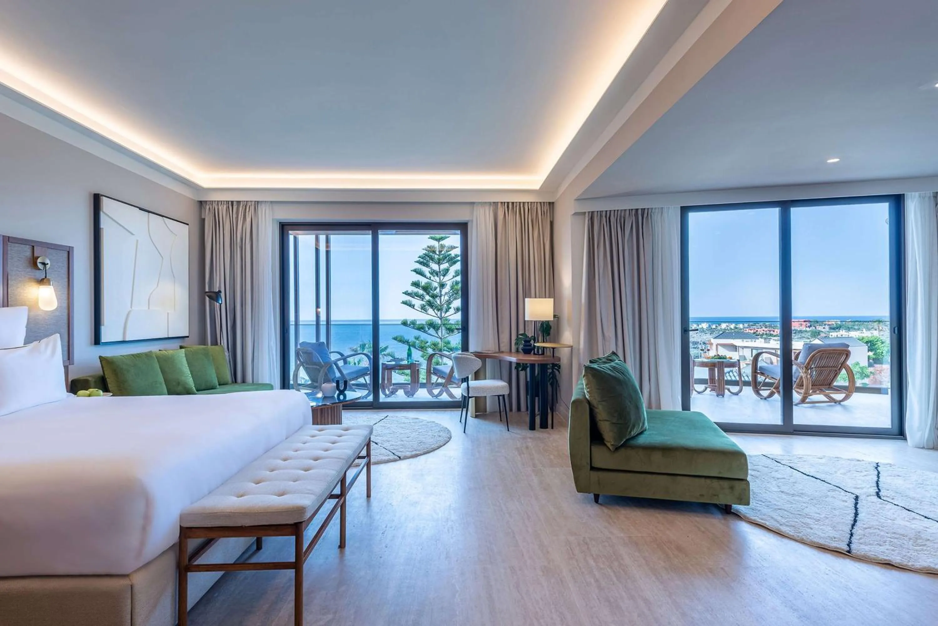 Bed in Isla Brown Chania Resort, Curio Collection by Hilton