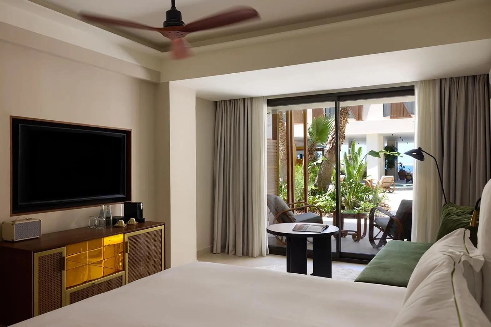 Bed in Isla Brown Chania Resort, Curio Collection by Hilton