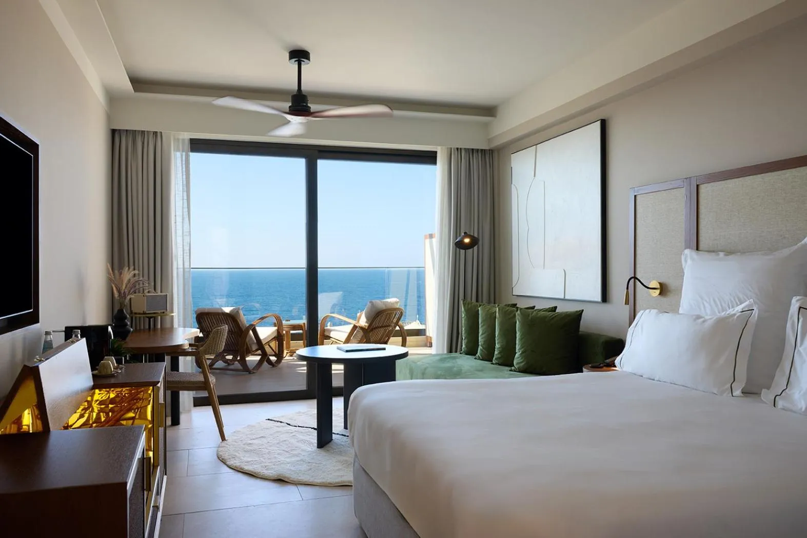 Photo of the whole room, Bed in Isla Brown Chania Resort, Curio Collection by Hilton