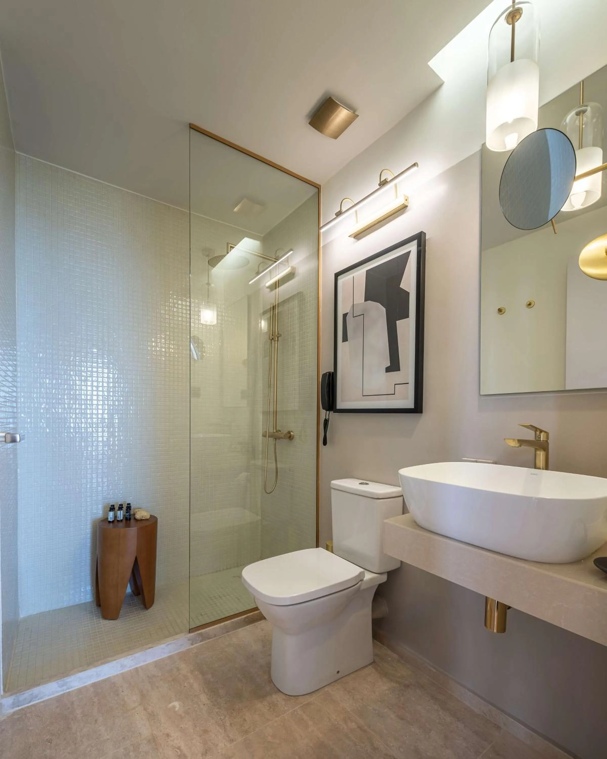 Bathroom in Isla Brown Chania Resort, Curio Collection by Hilton