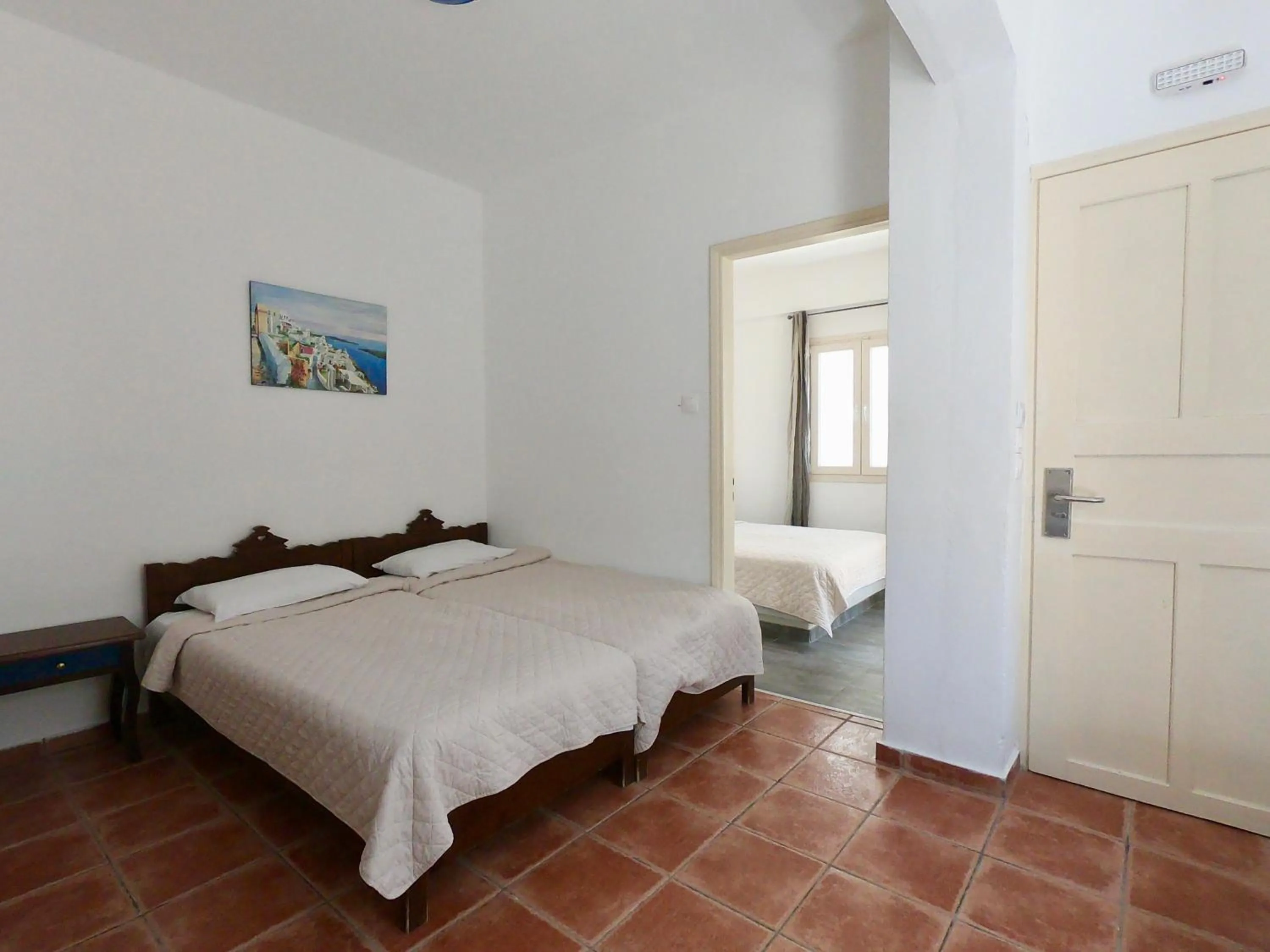 Bedroom, Bed in Anny Studios & Rooms Perissa Beach