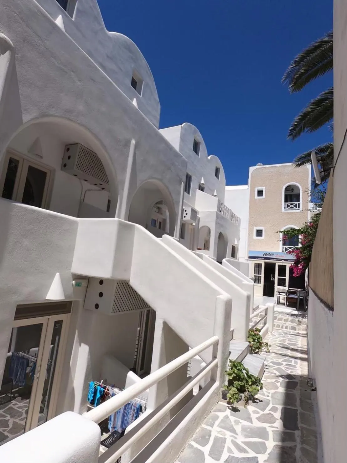 Property building in Anny Studios & Rooms Perissa Beach