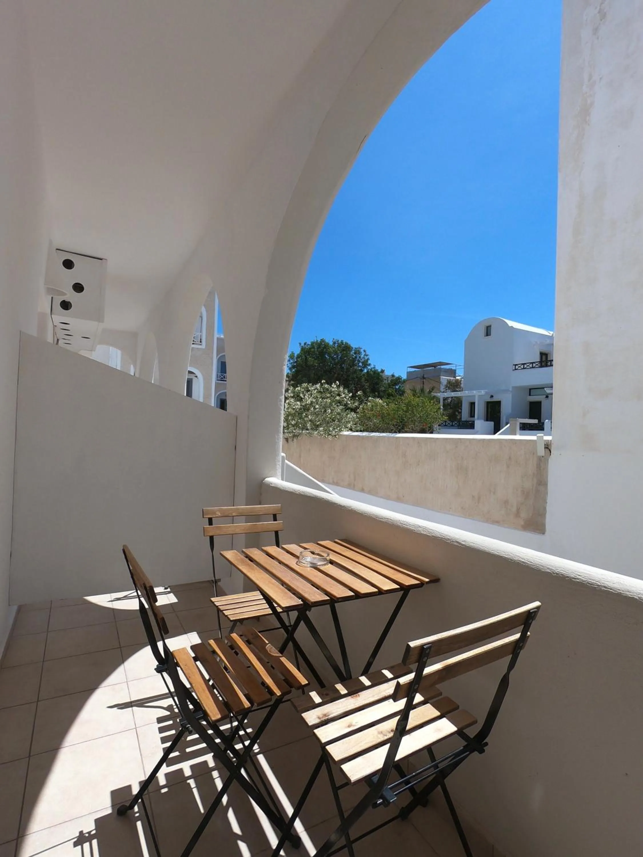 Balcony/Terrace in Anny Studios & Rooms Perissa Beach