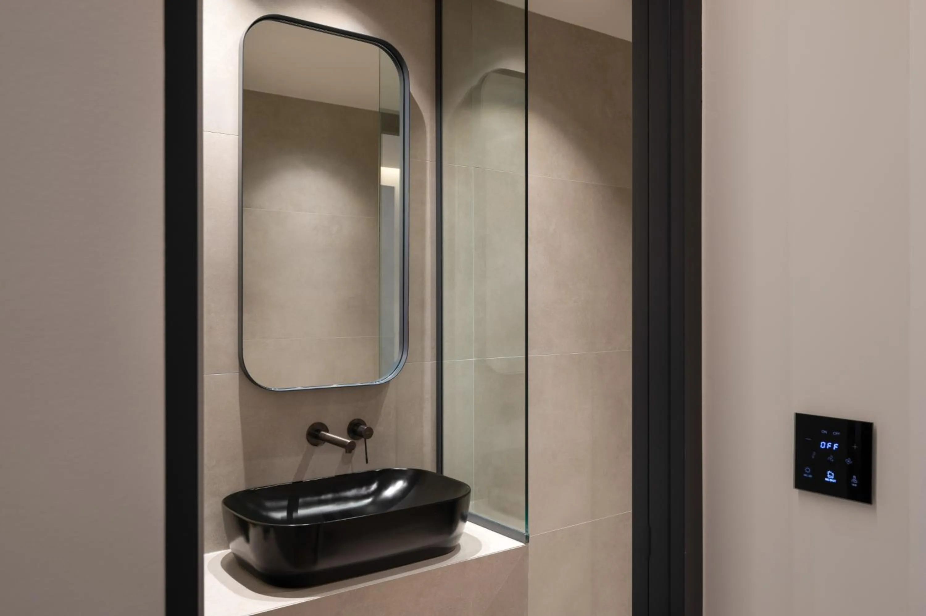 Shower in Nema Hotel Athens