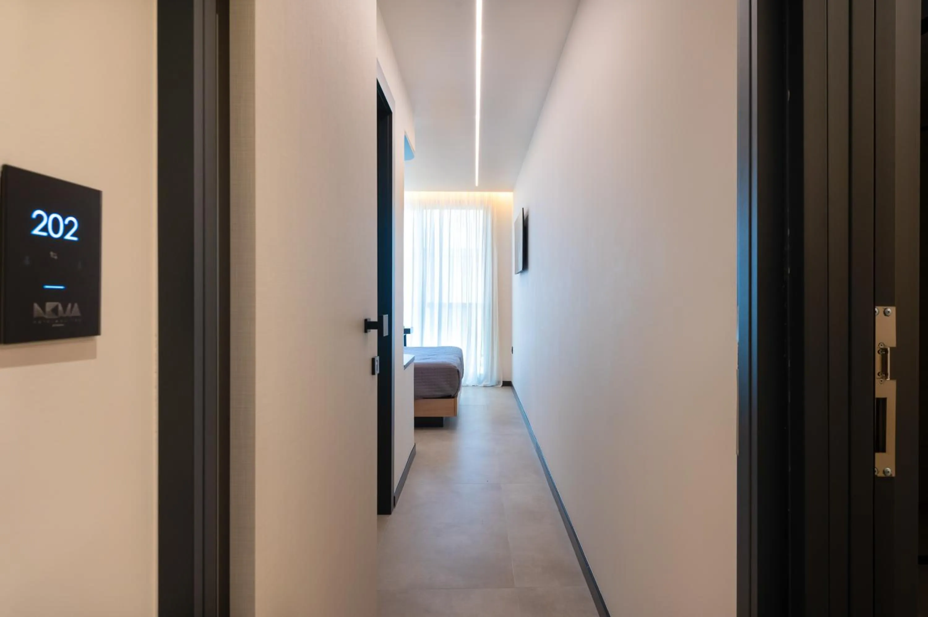 Bed in Nema Hotel Athens