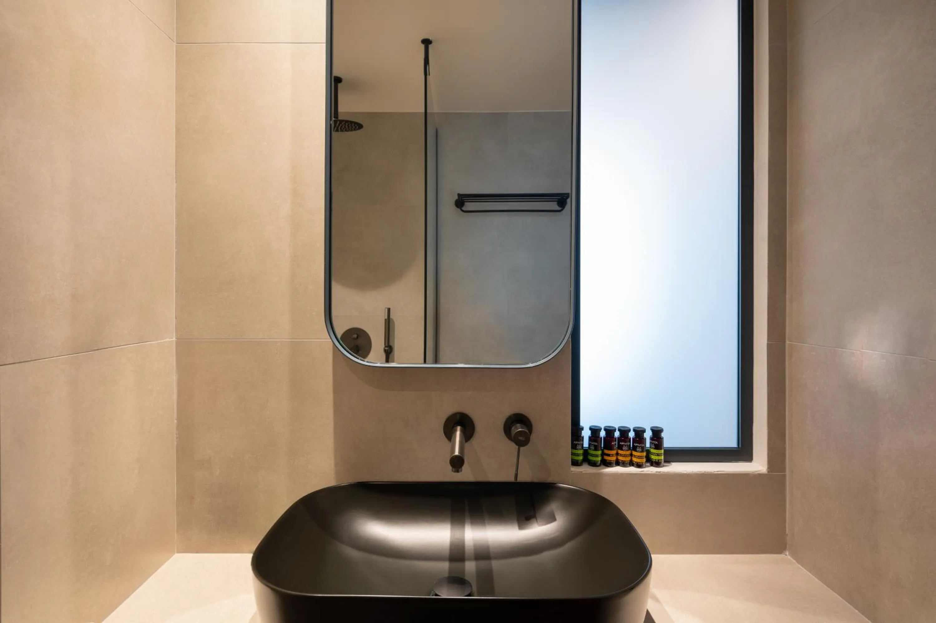 Shower in Nema Hotel Athens