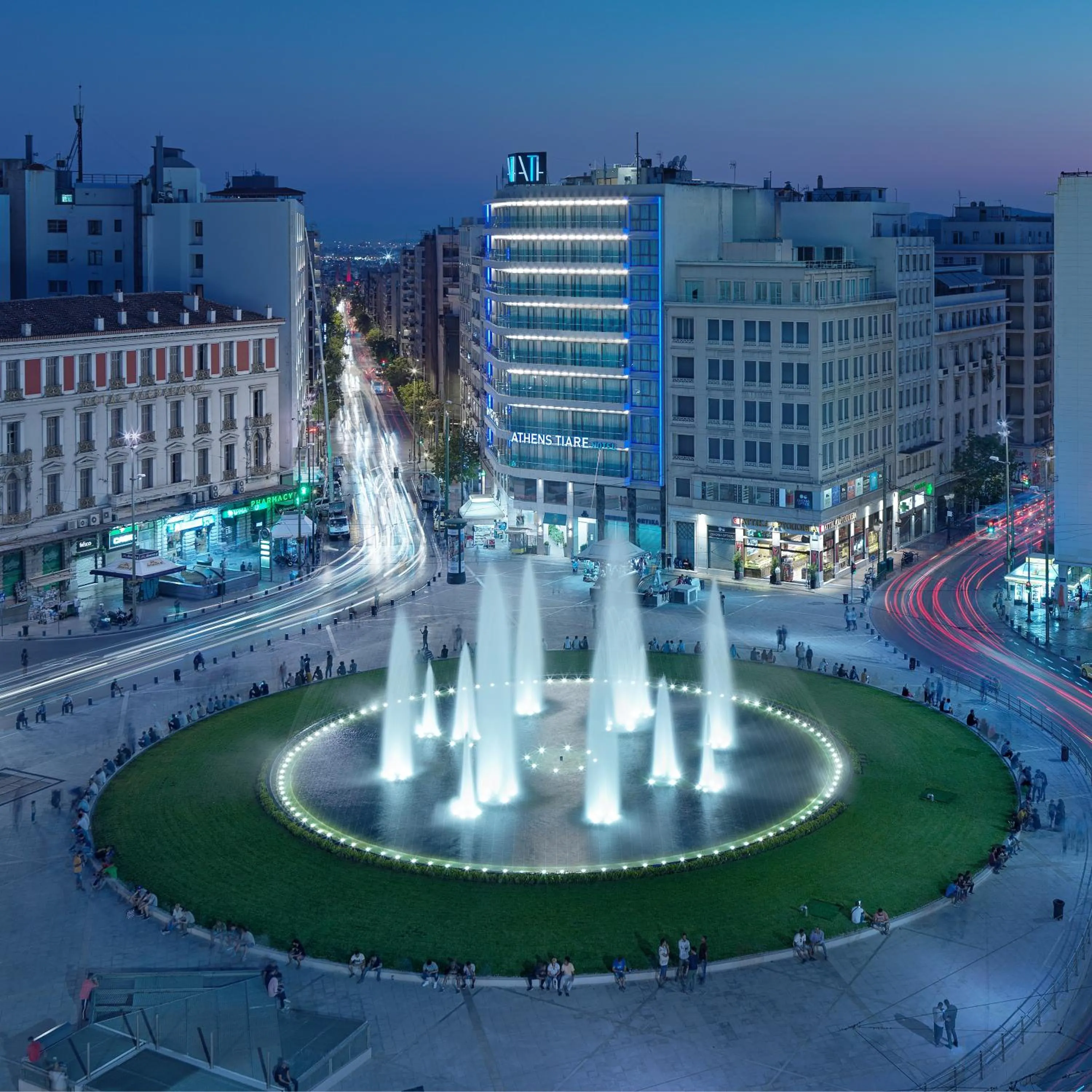 Bird's eye view in Athens Tiare by Mage Hotels
