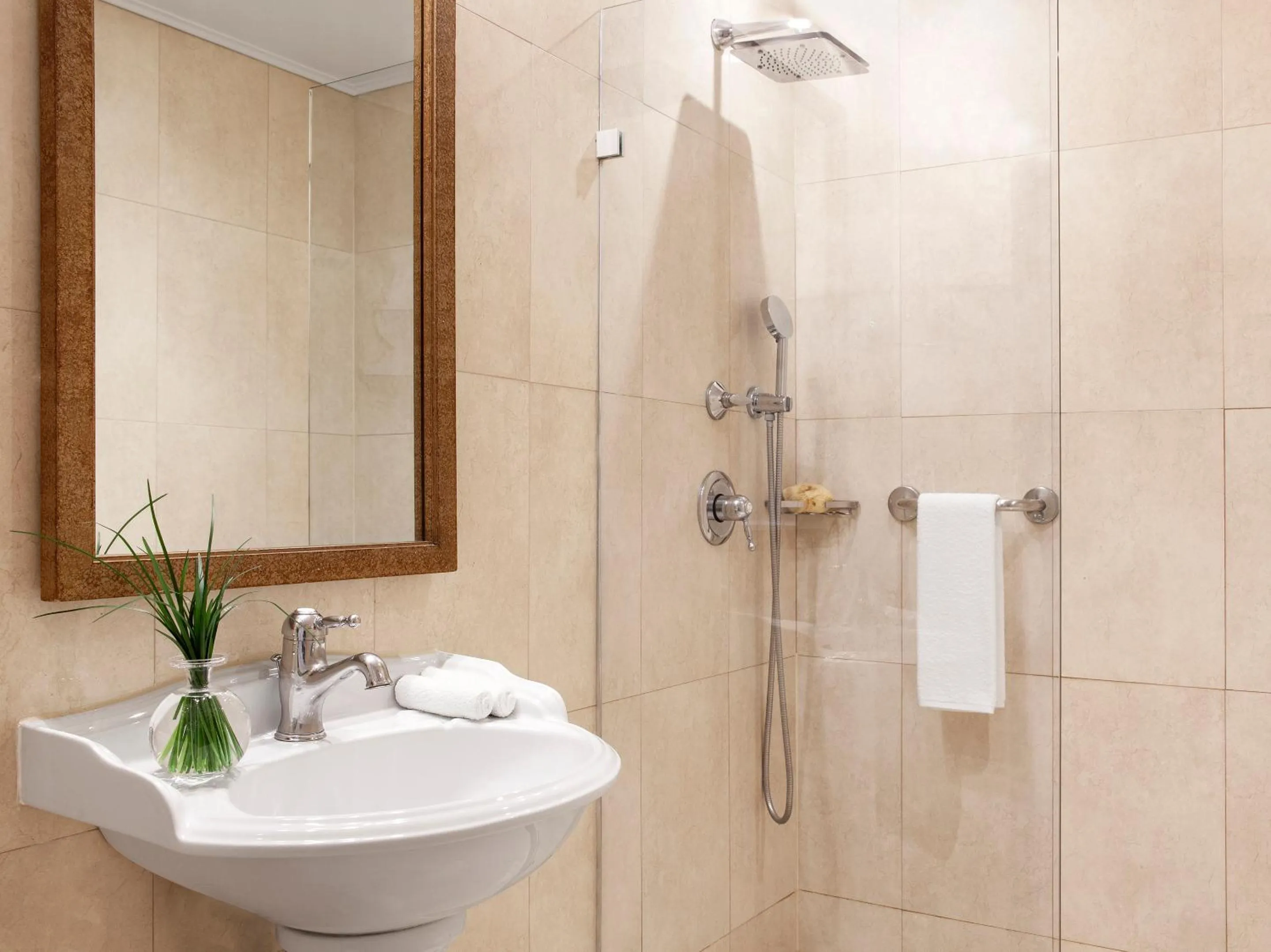 Bathroom in Grecotel Pallas Athena