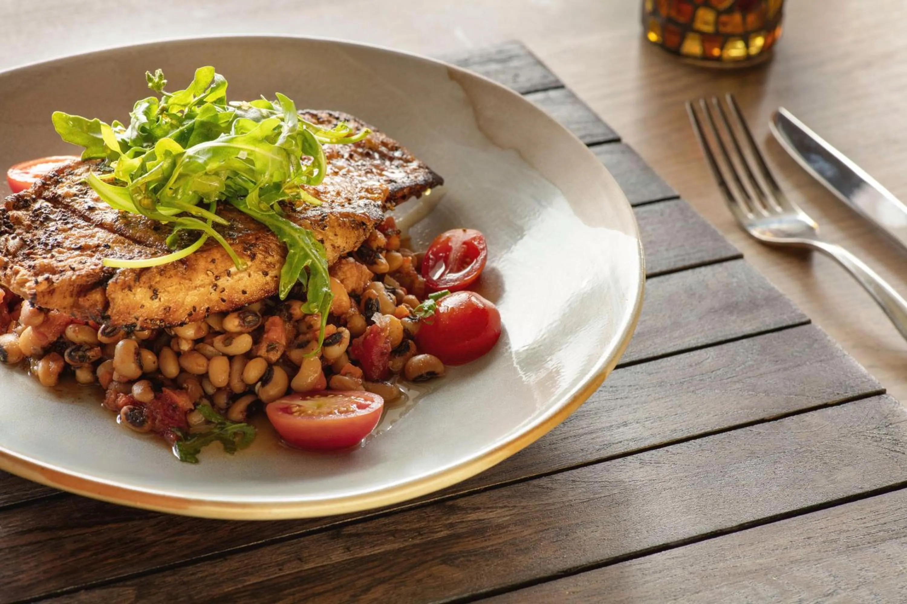 Dining area in Doubletree By Hilton Abilene Downtown Convention Center