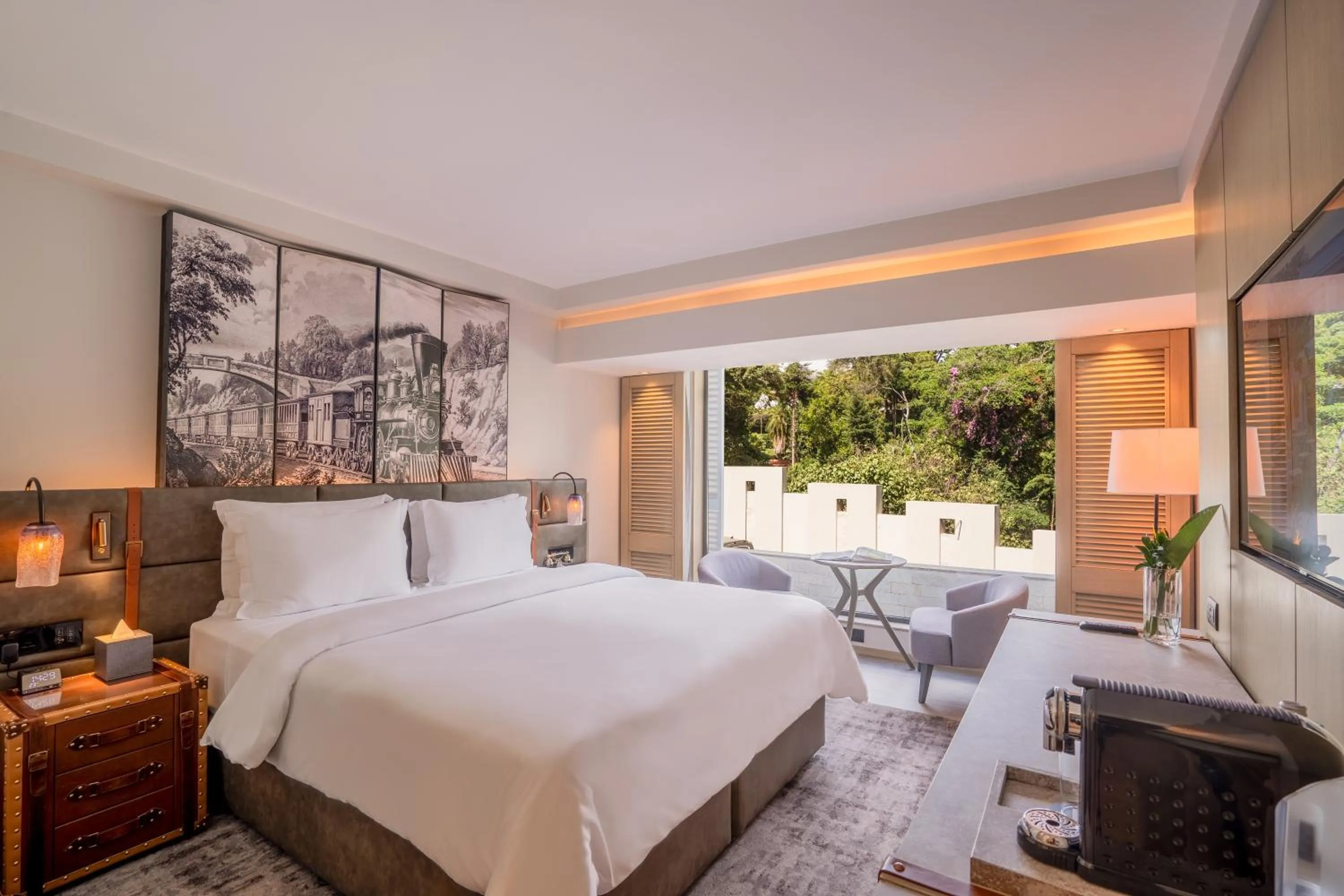 View (from property/room), Bed in Kwetu Nairobi, Curio Collection By Hilton