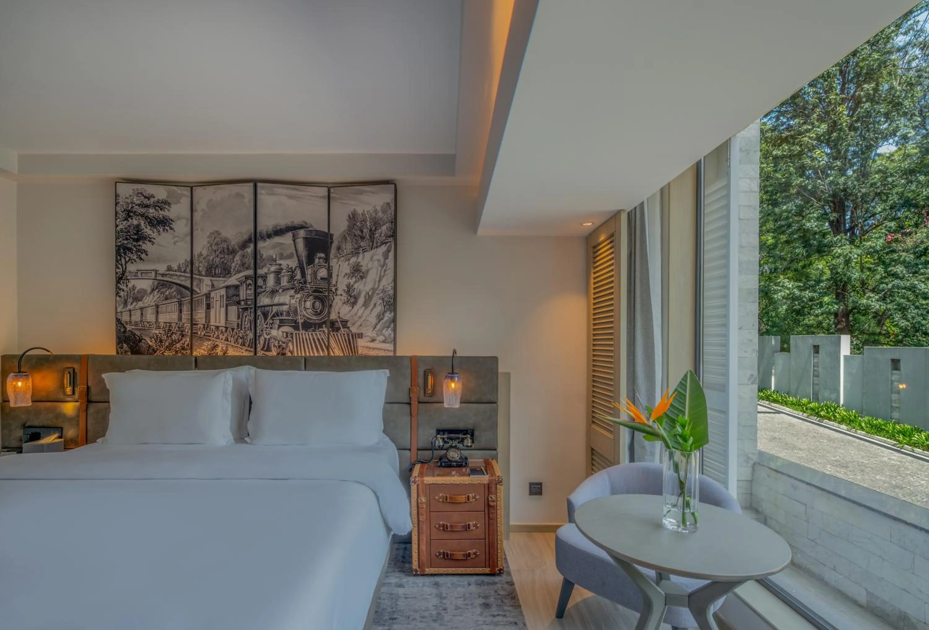 View (from property/room), Bed in Kwetu Nairobi, Curio Collection By Hilton