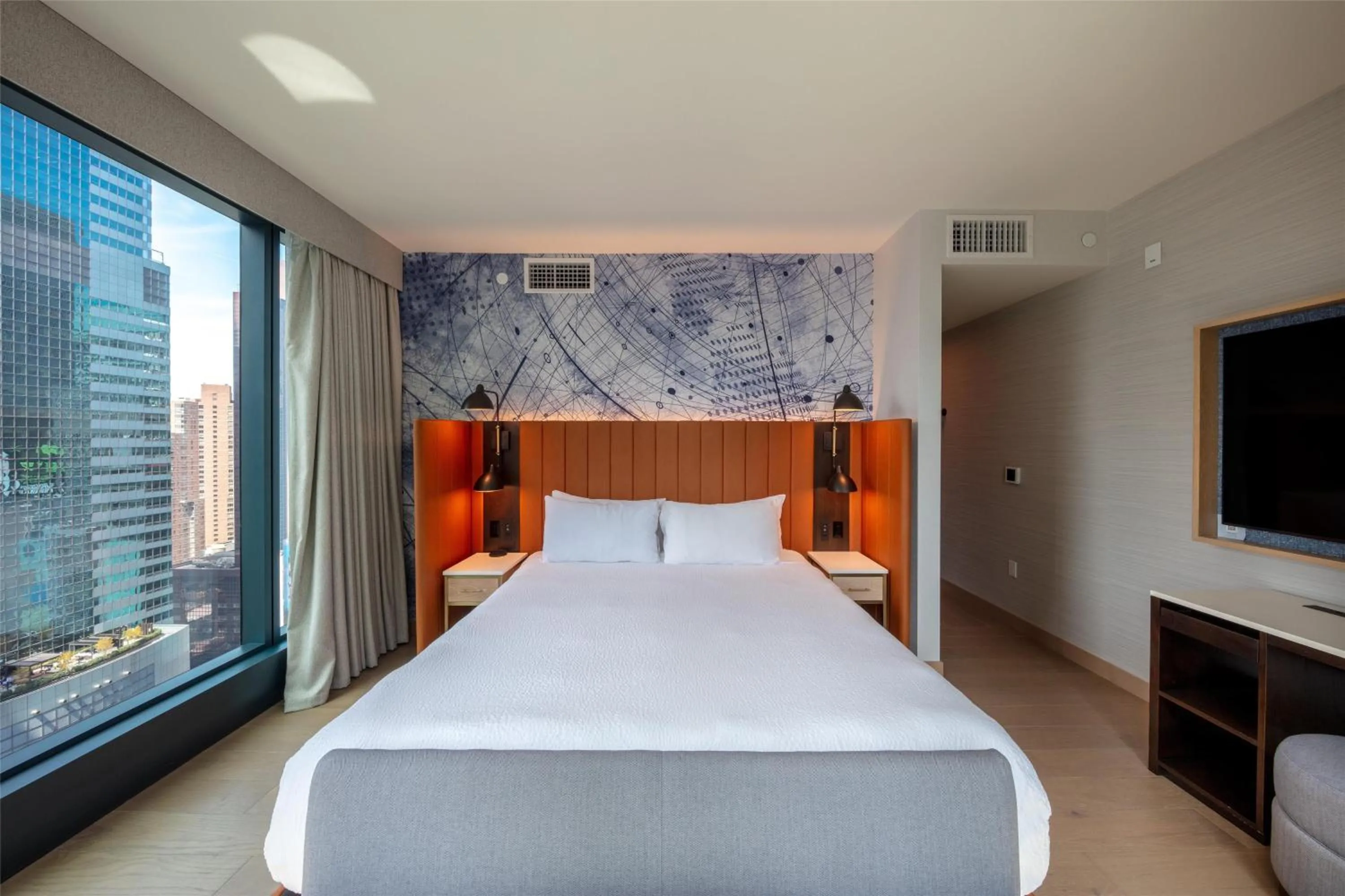 Bed in Tempo By Hilton New York Times Square