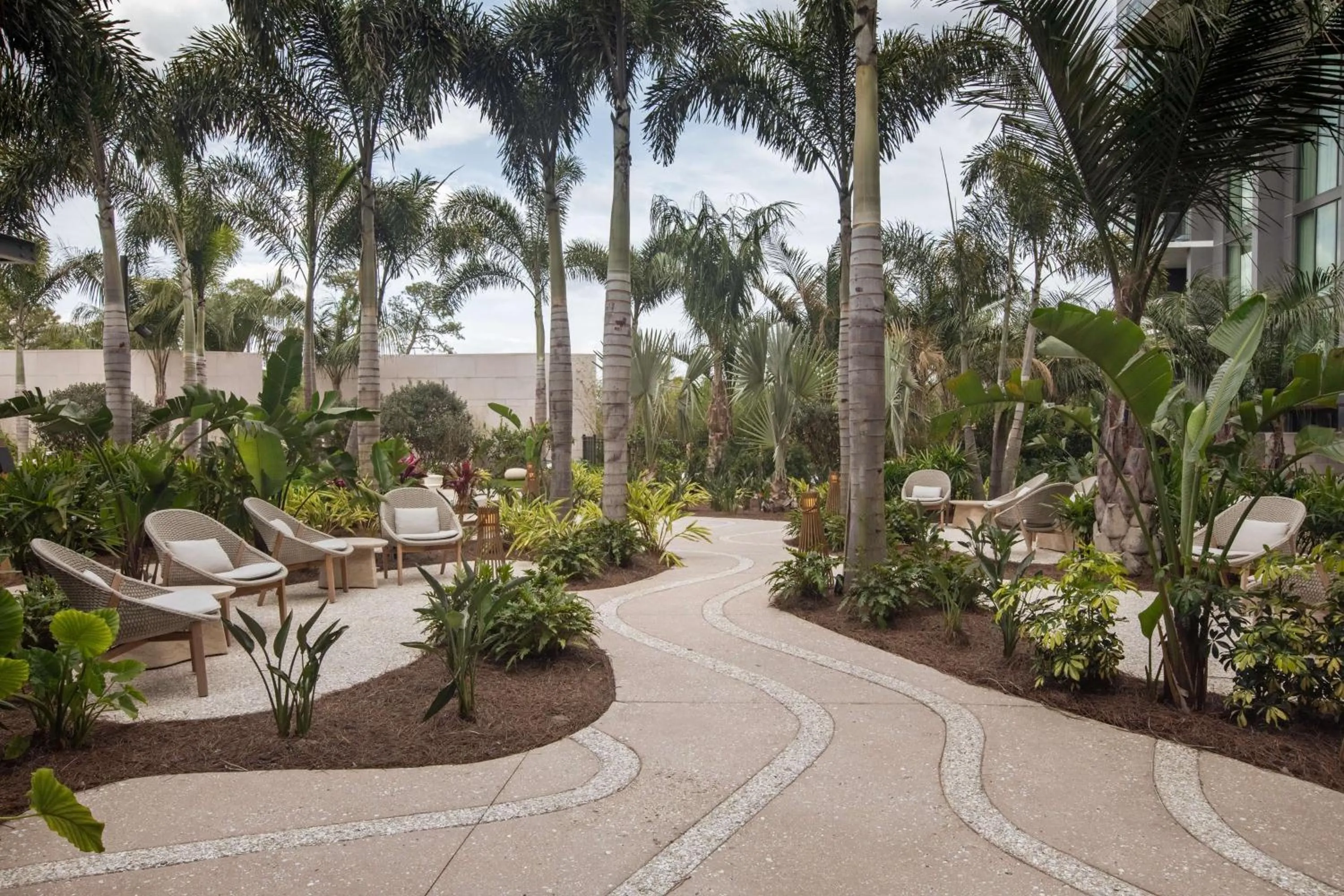 Garden in Conrad Orlando