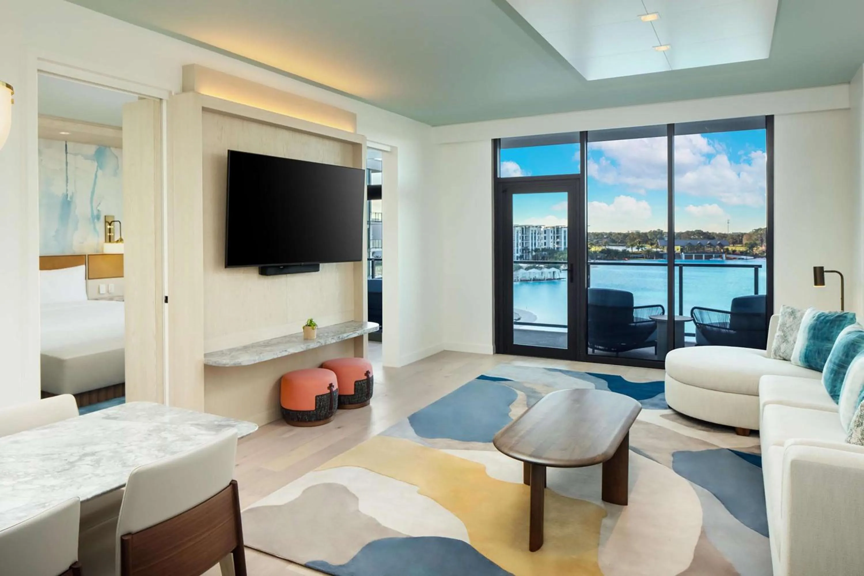 Living room in Conrad Orlando