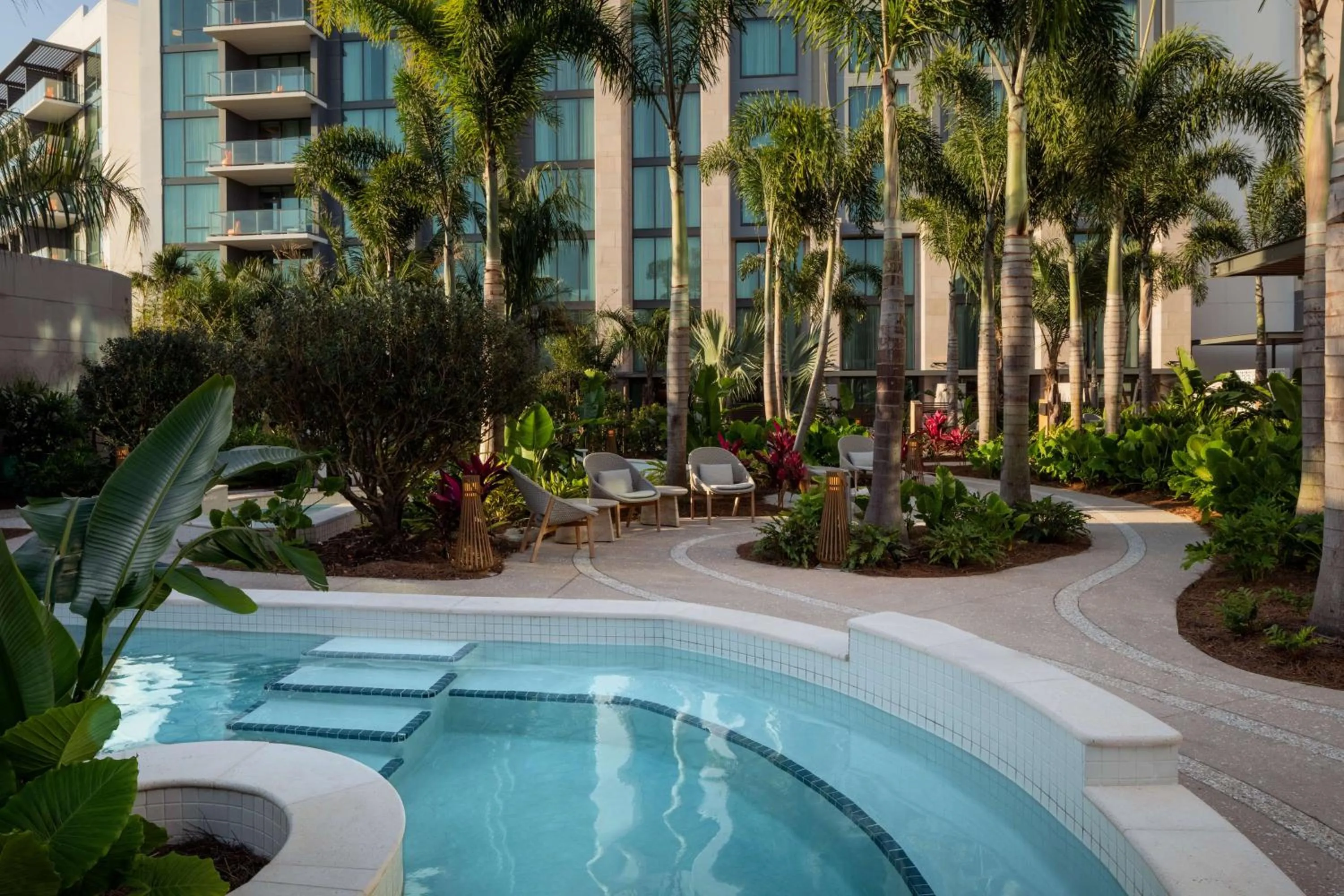 Garden in Conrad Orlando