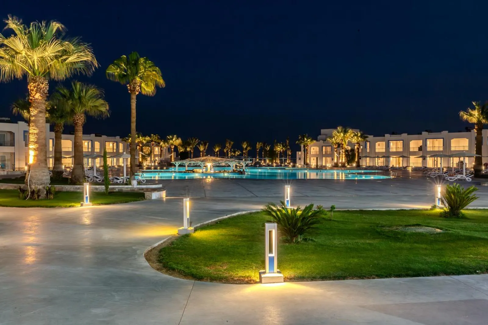 Garden in Casa Blue Resort