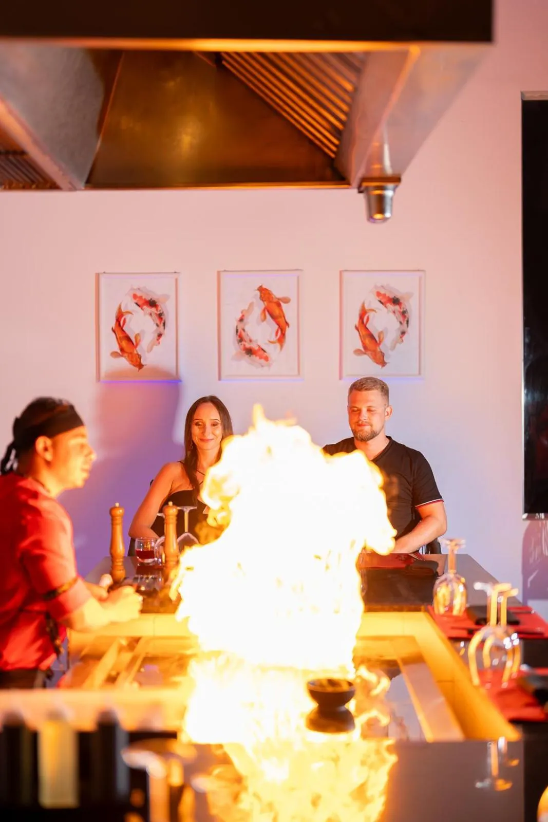 Restaurant/places to eat in Casa Blue Resort