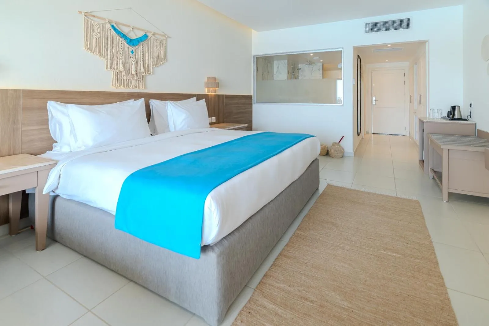 Bed in Casa Blue Resort
