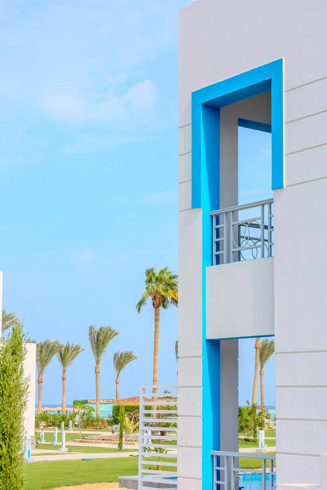 Garden in Casa Blue Resort