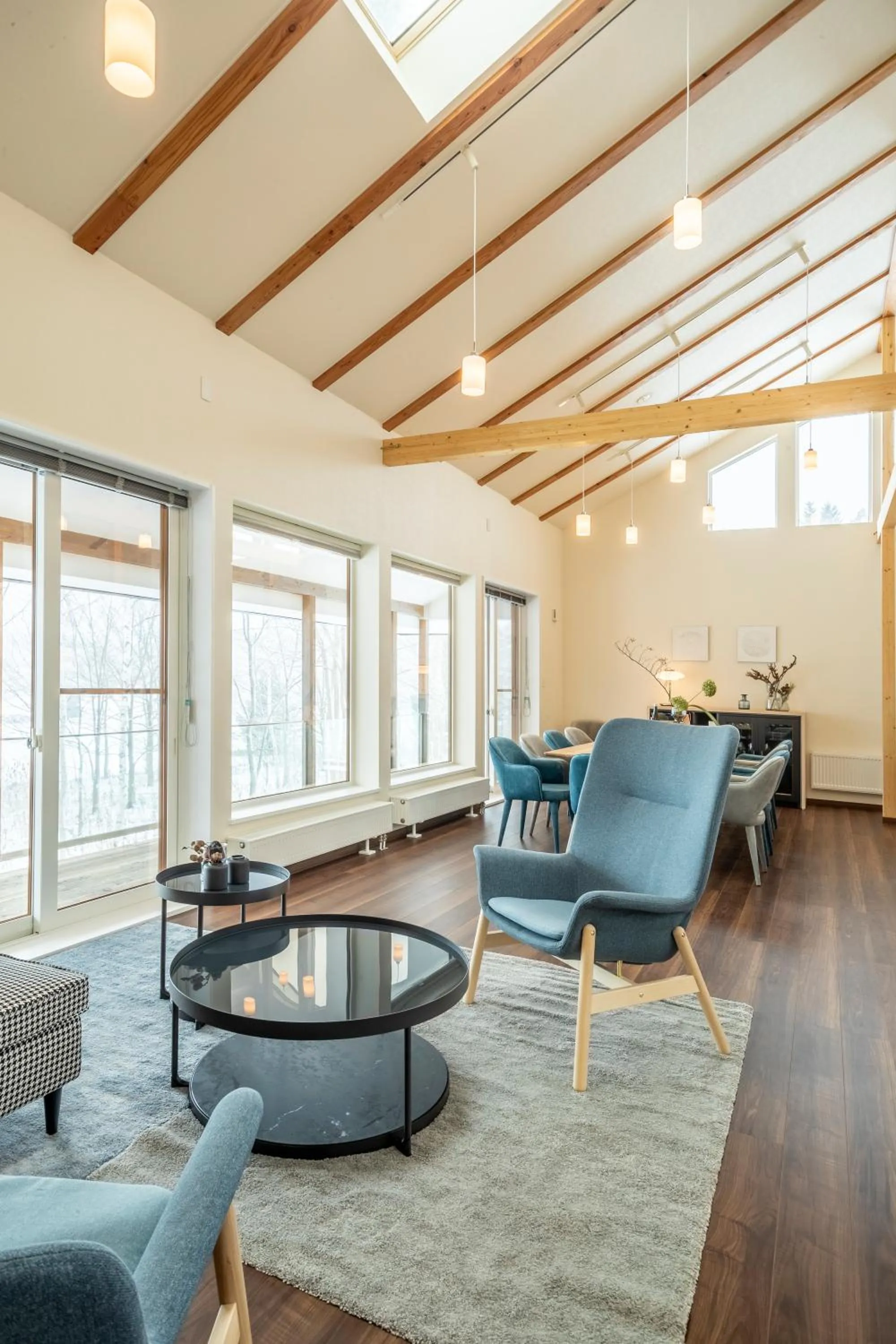 Living room in Blue Heron