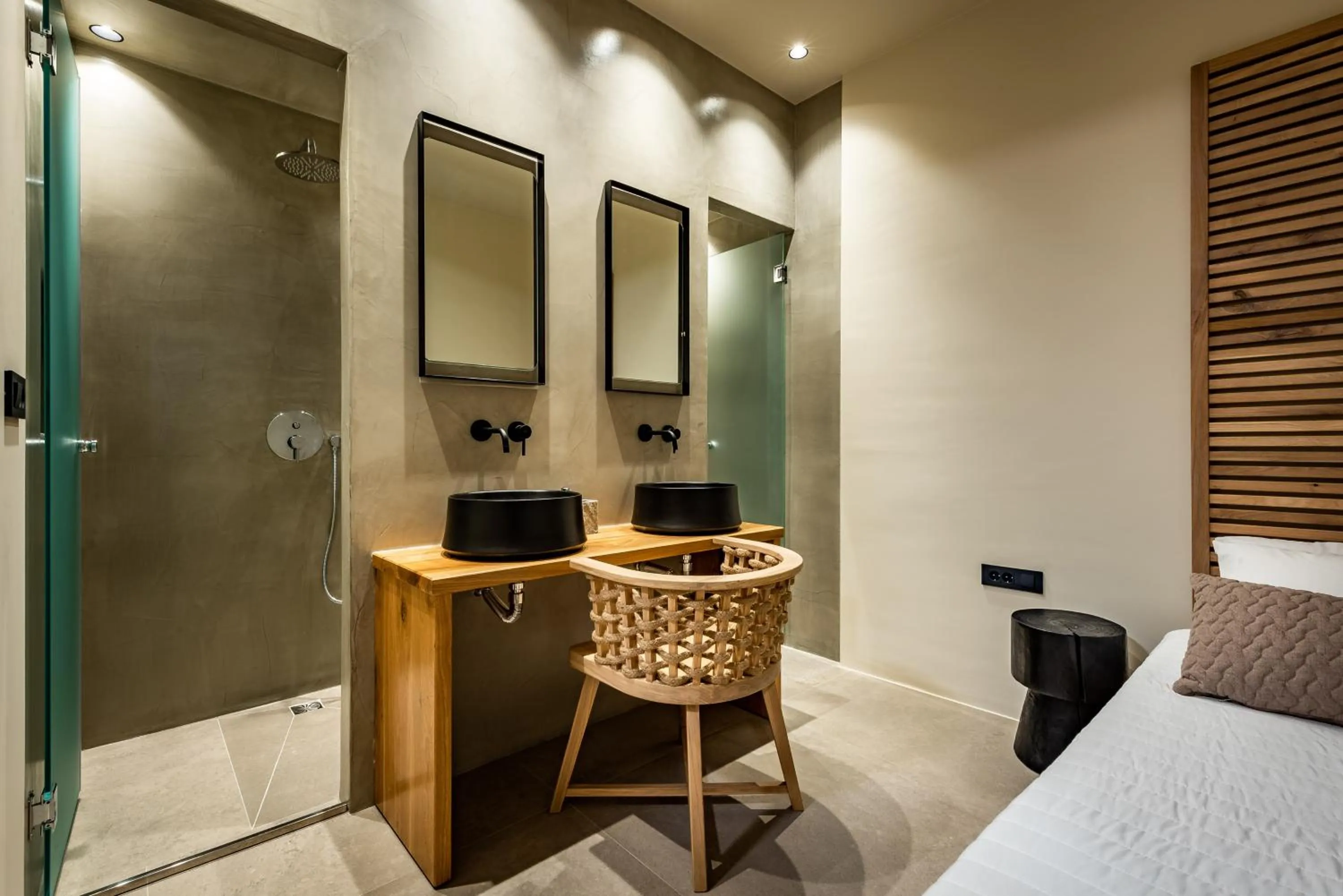 Bathroom, Bed in San Giorgio