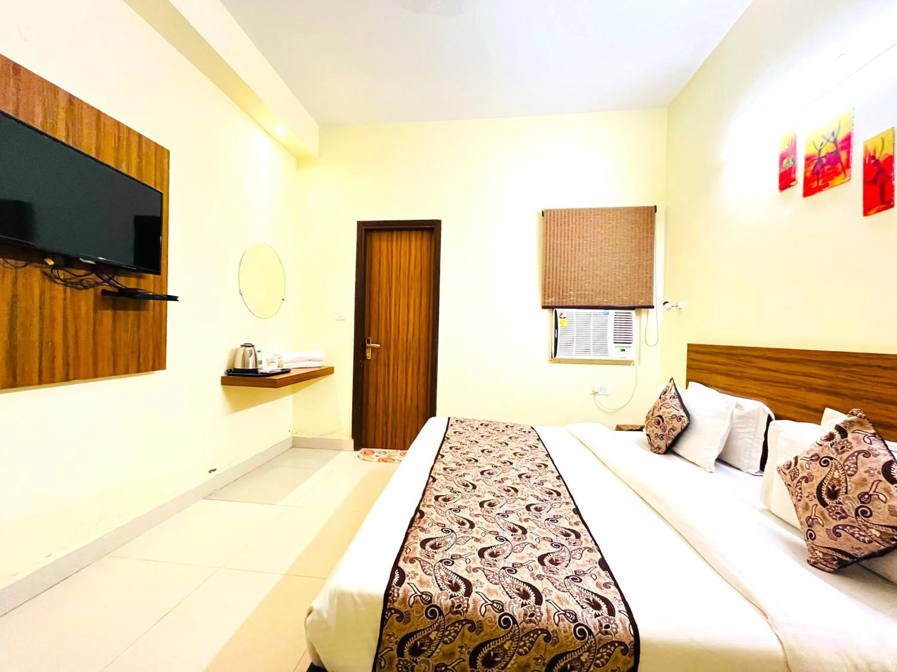 Bed in Ganga Ashoka Hotel Rishikesh