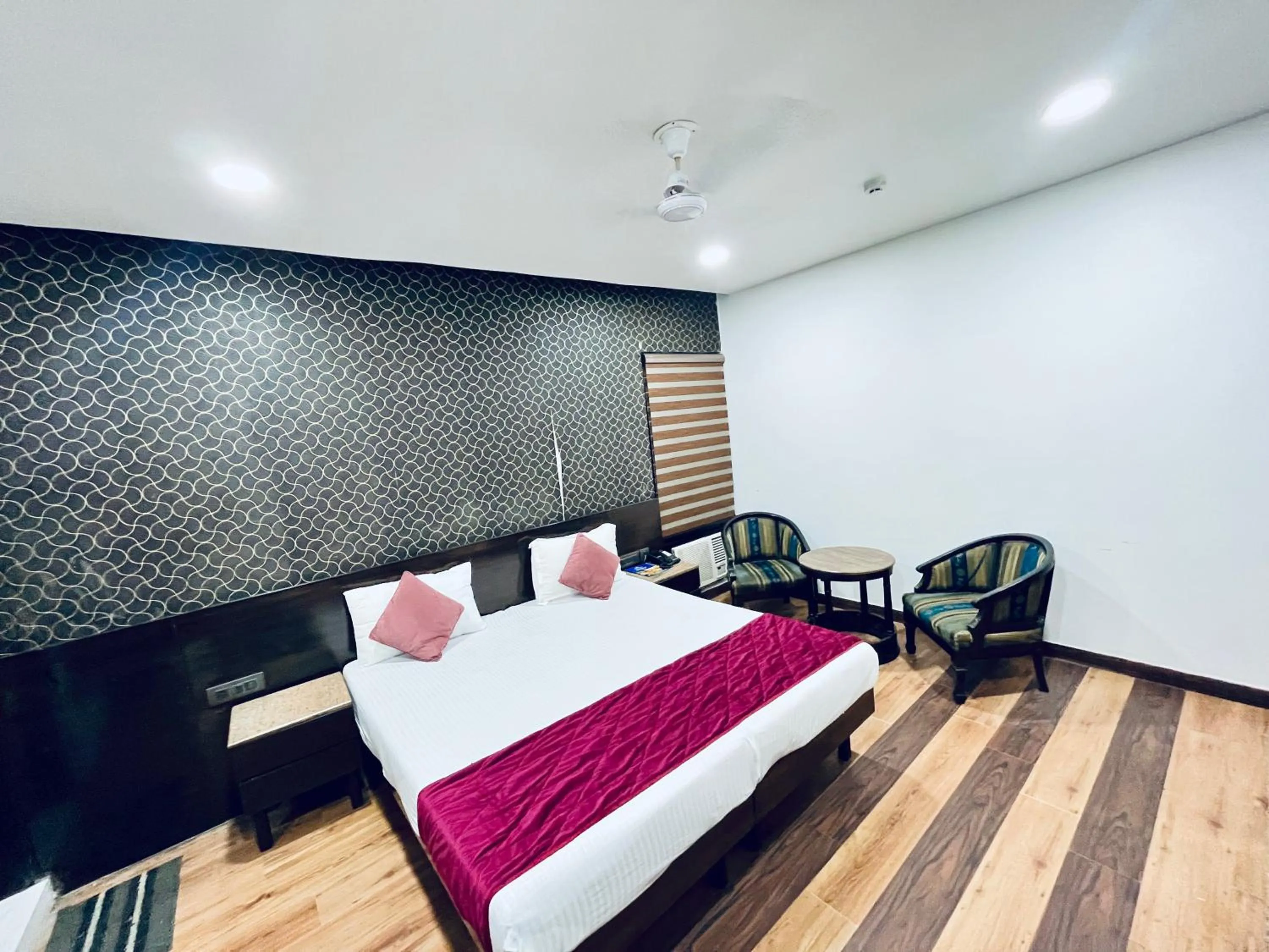 Bed in Ganga Ashoka Hotel Rishikesh