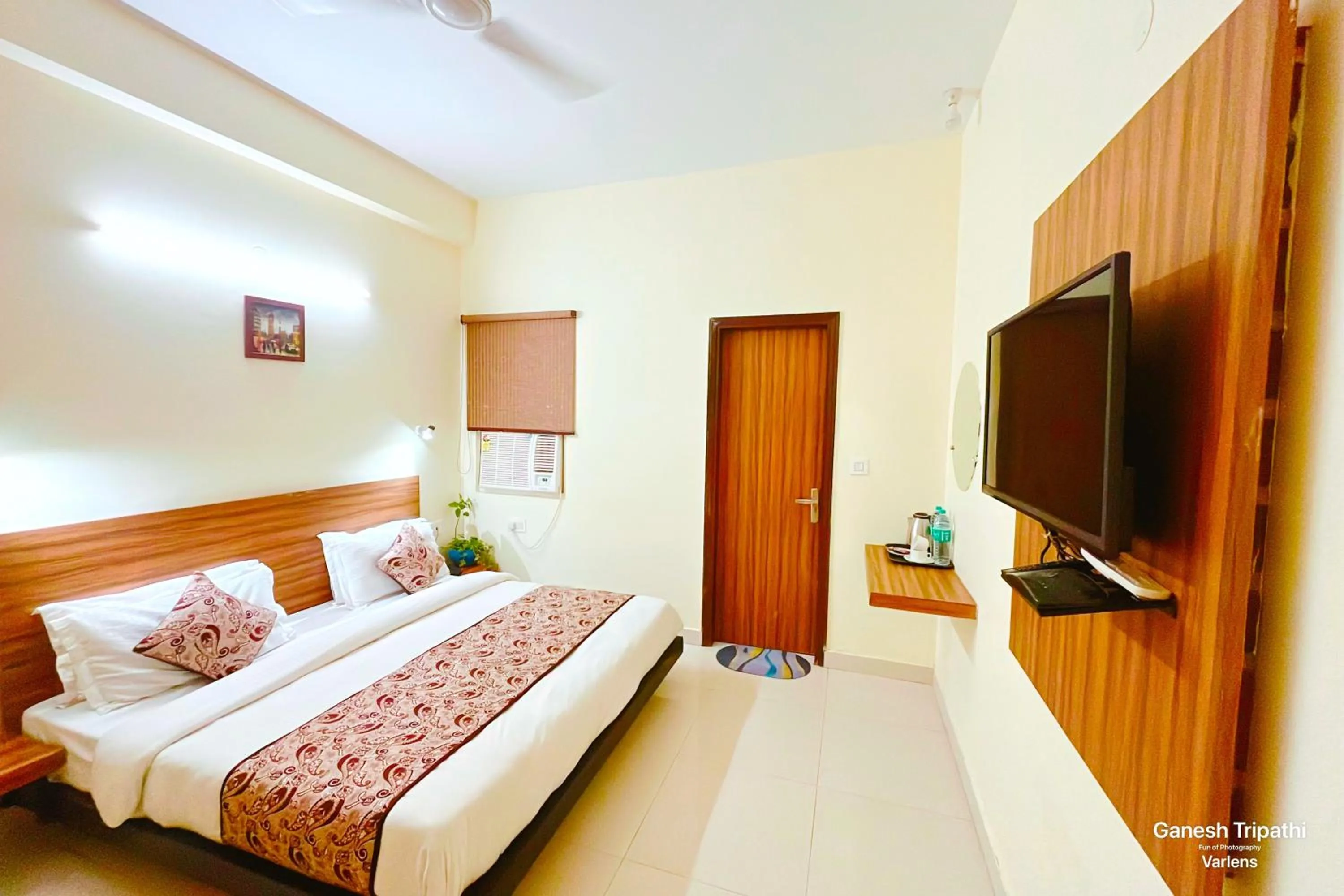 Bed in Ganga Ashoka Hotel Rishikesh