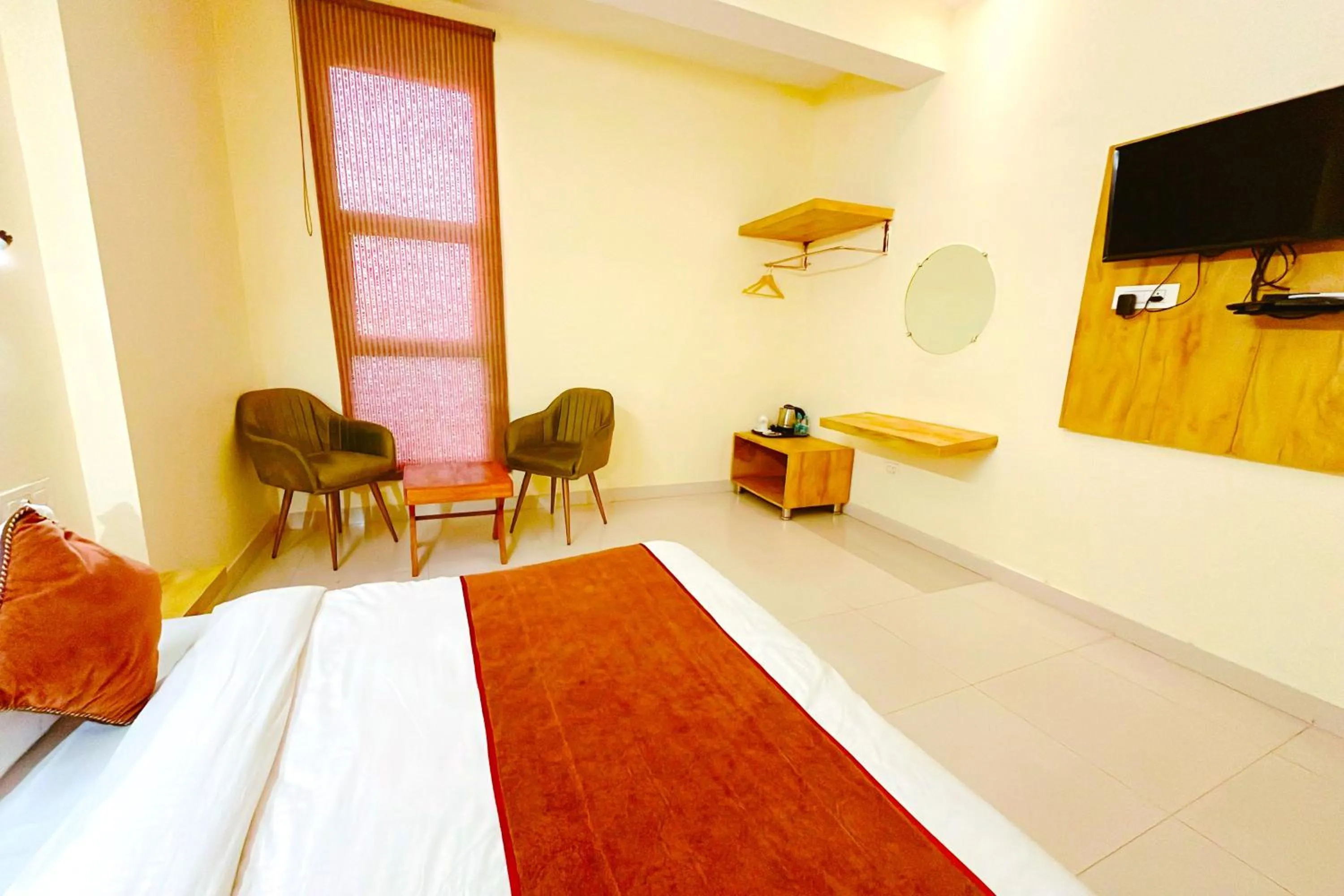 Bed in Ganga Ashoka Hotel Rishikesh