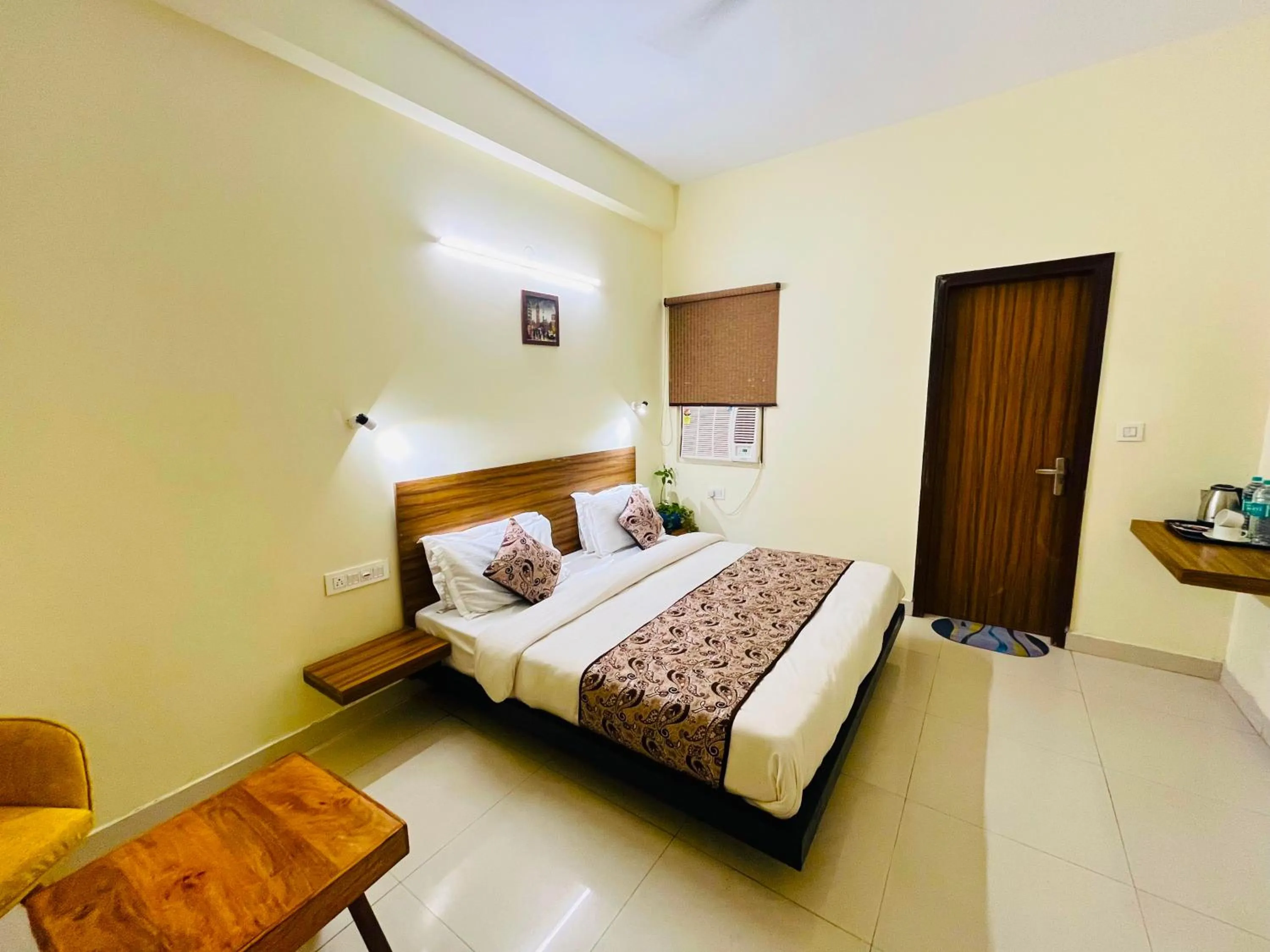 Bed in Ganga Ashoka Hotel Rishikesh