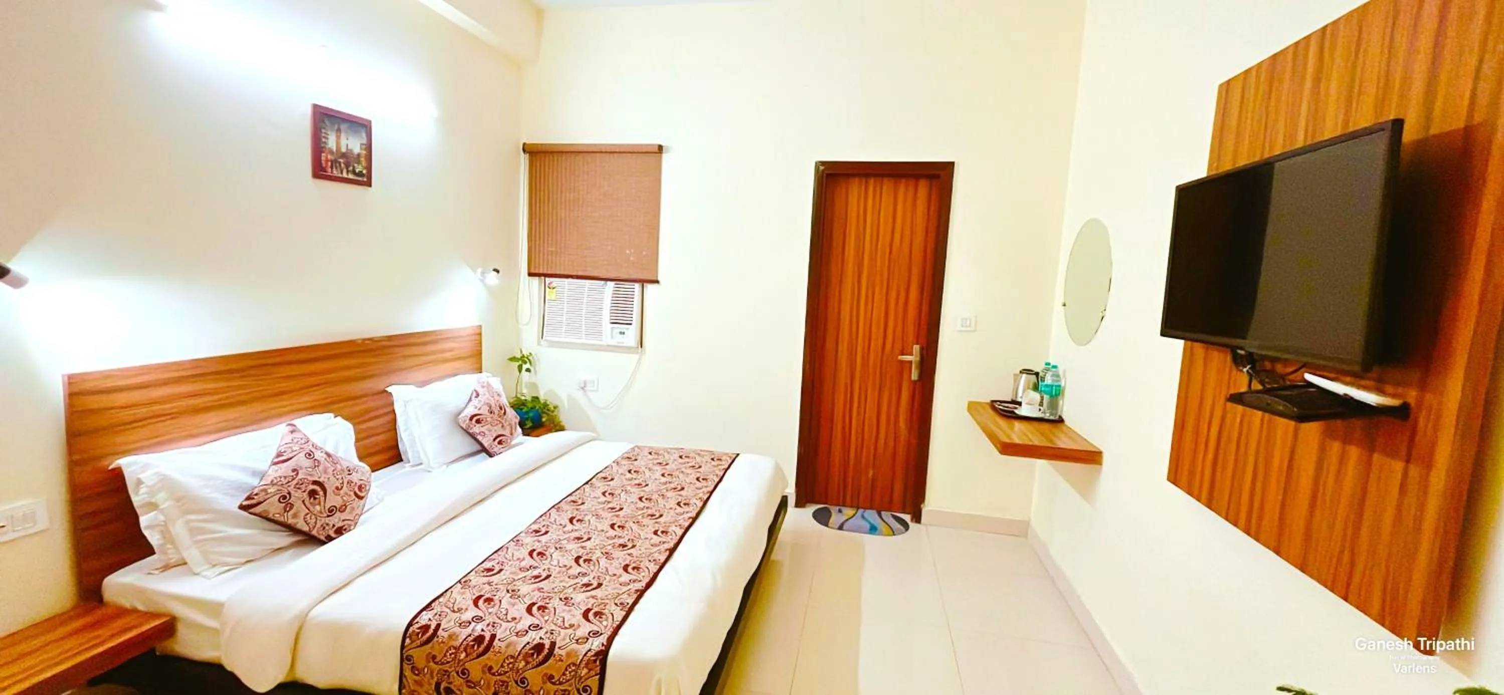 Bed in Ganga Ashoka Hotel Rishikesh