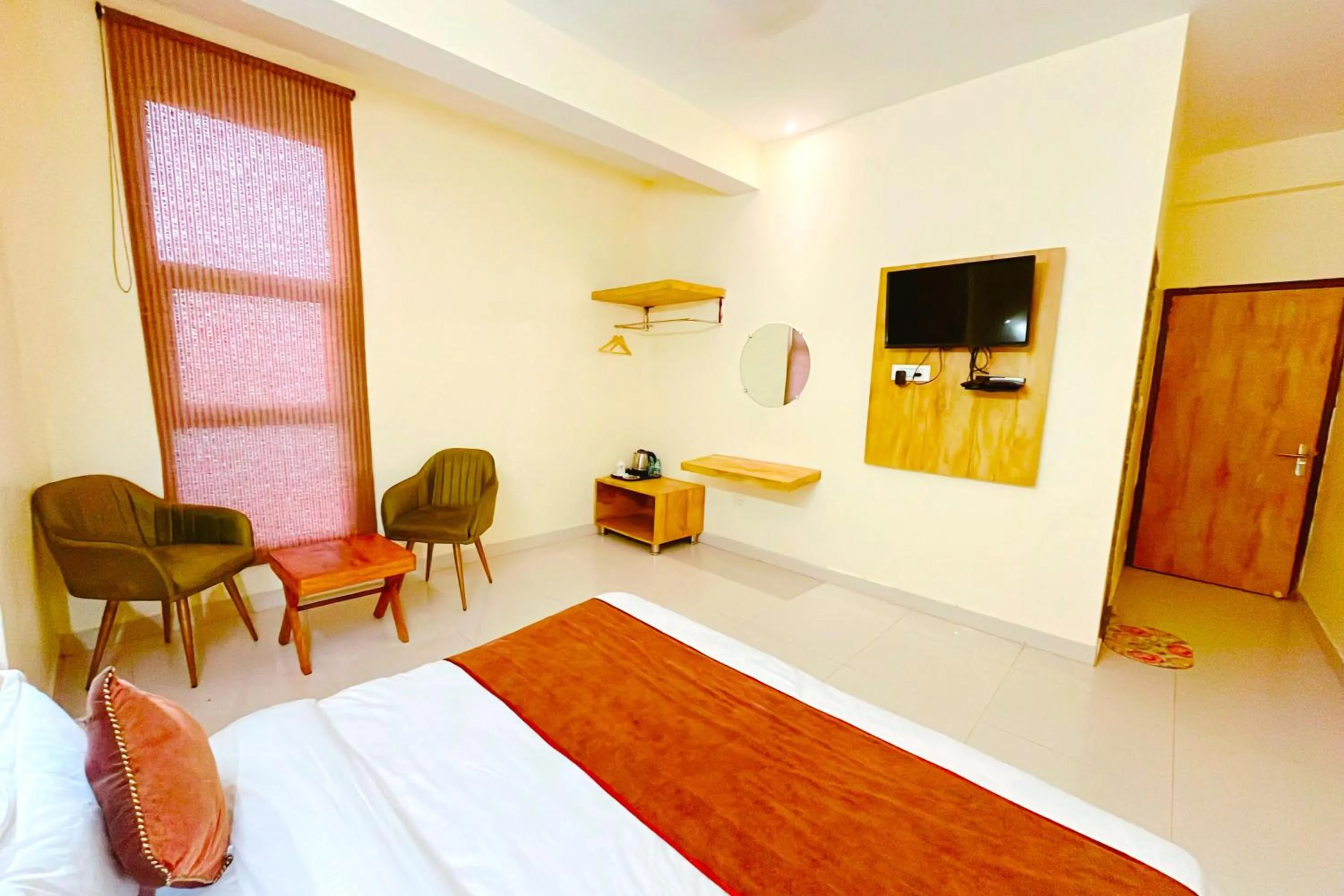 Bed in Ganga Ashoka Hotel Rishikesh