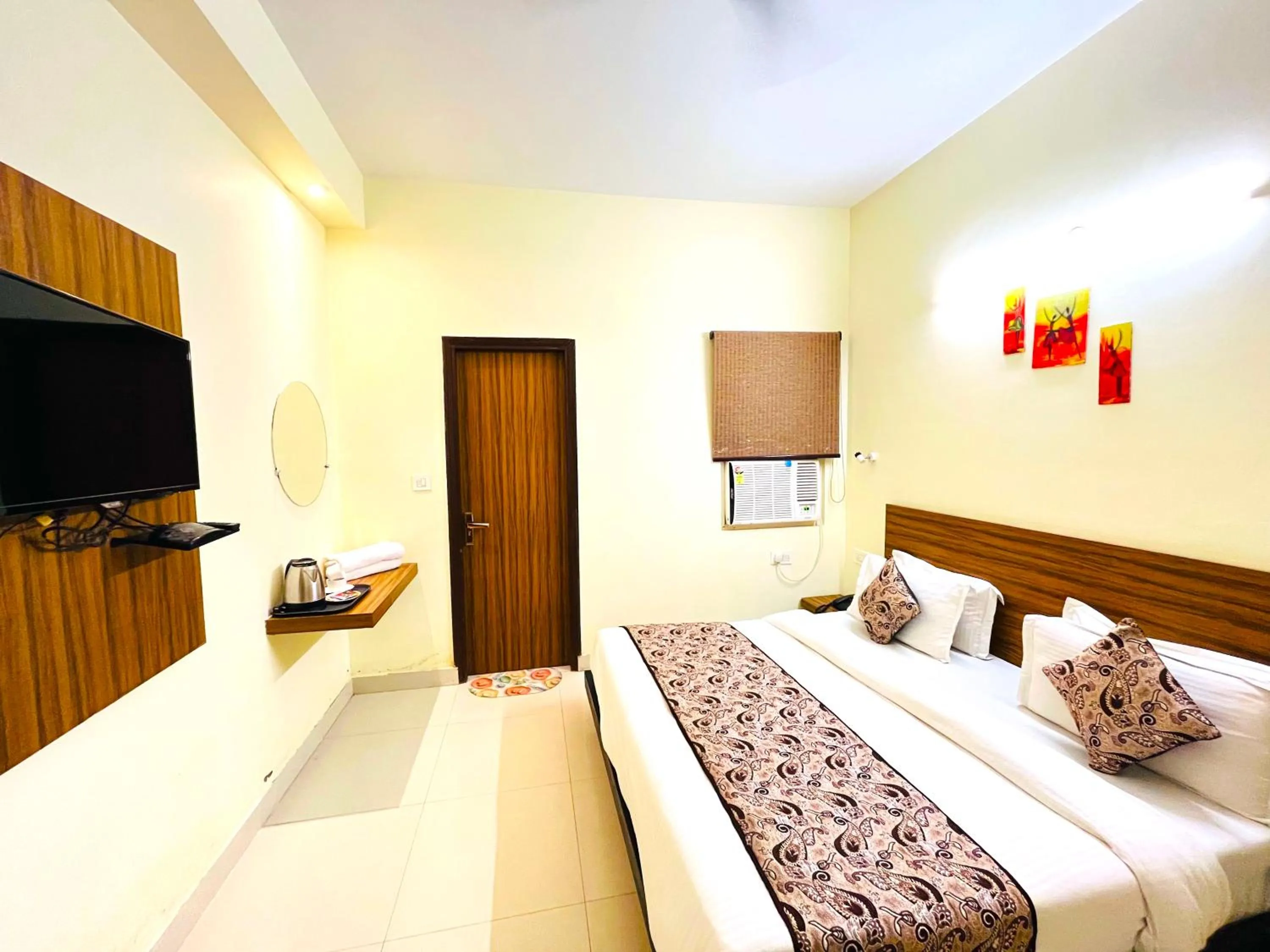 Bed in Ganga Ashoka Hotel Rishikesh