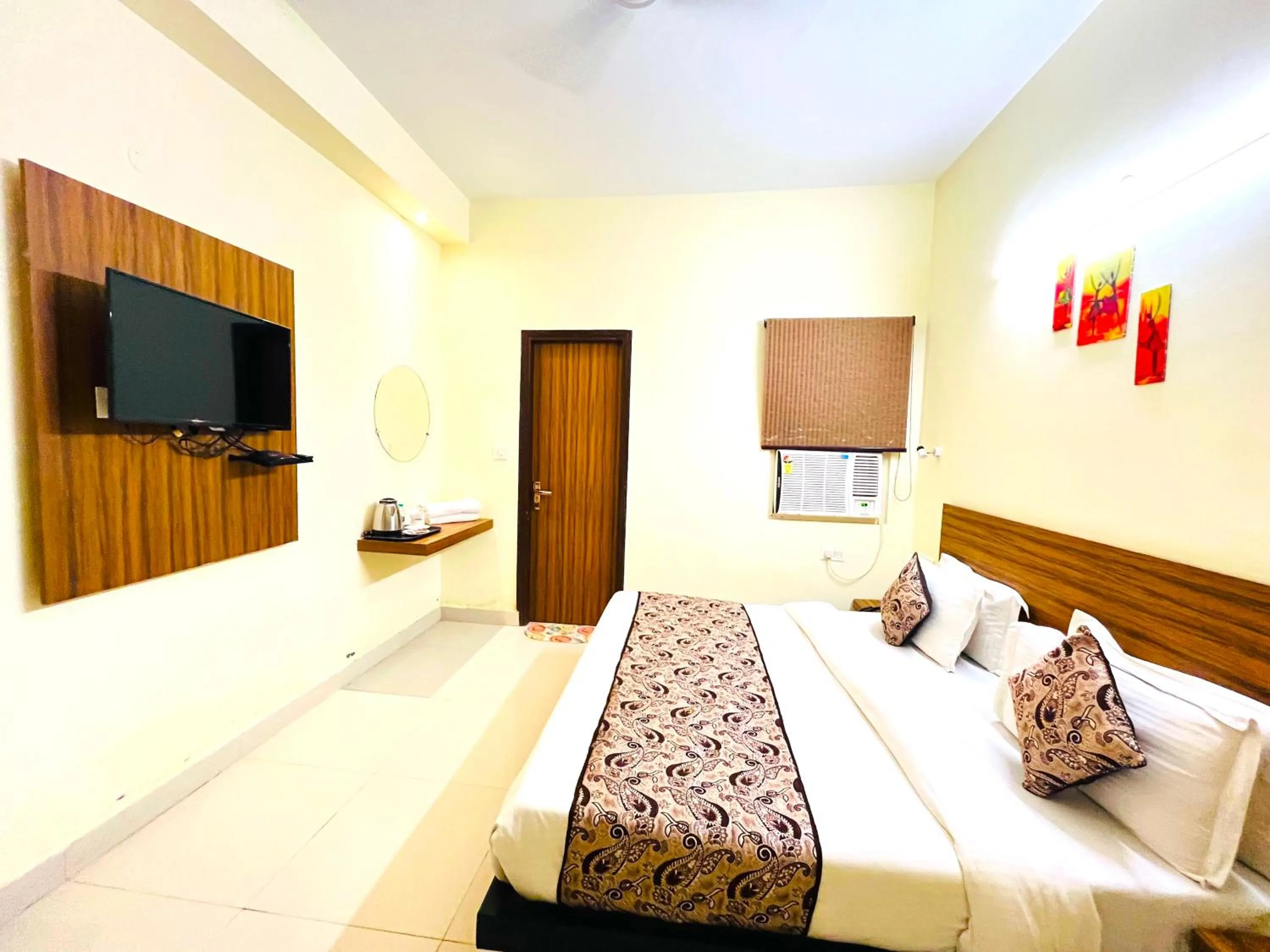 Bed in Ganga Ashoka Hotel Rishikesh