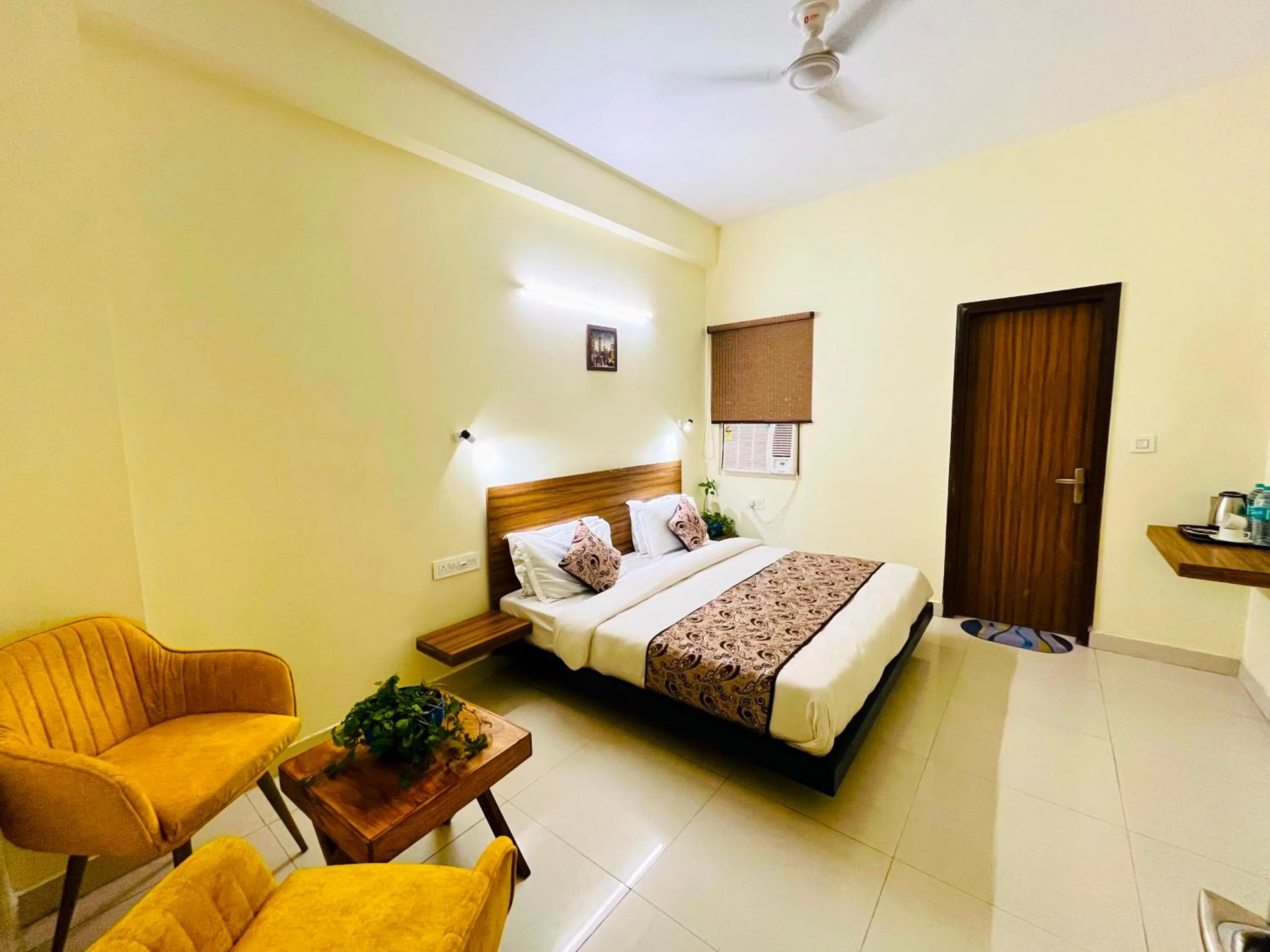 Bed in Ganga Ashoka Hotel Rishikesh